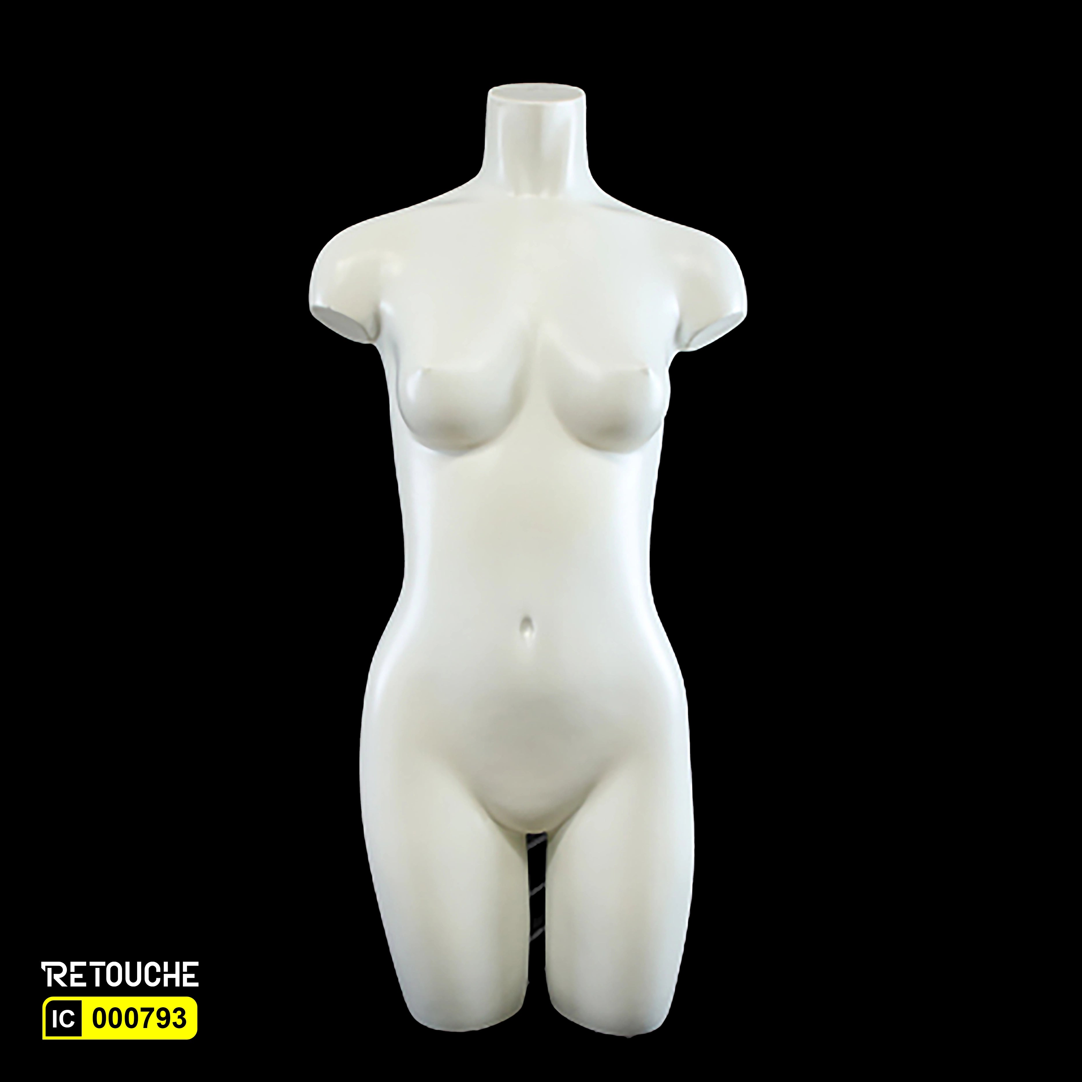 Female Mannequin, Bust, Half-Body (Jlt-1 White)