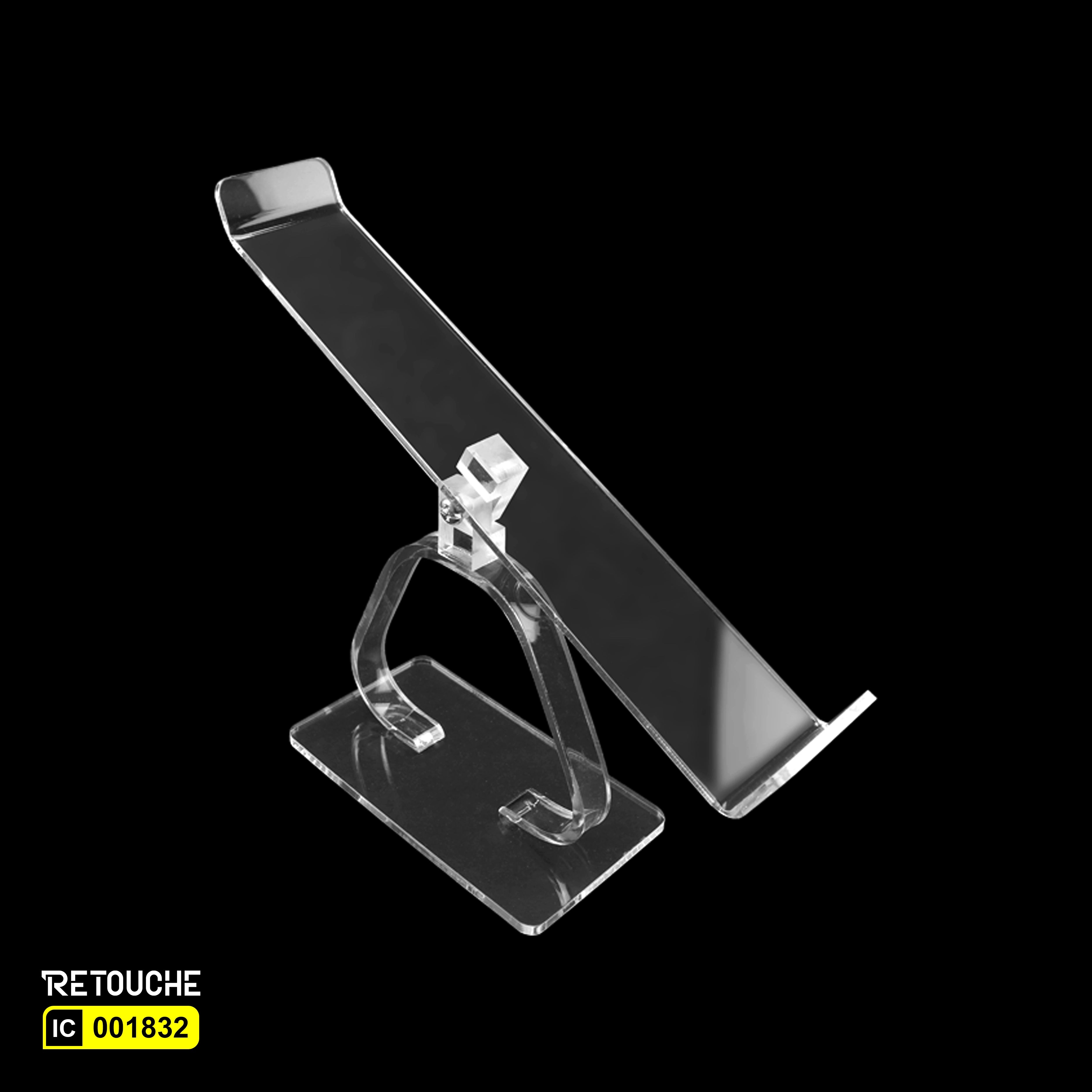 Footwear Display Stand, Clear Acrylic, (GE-045)