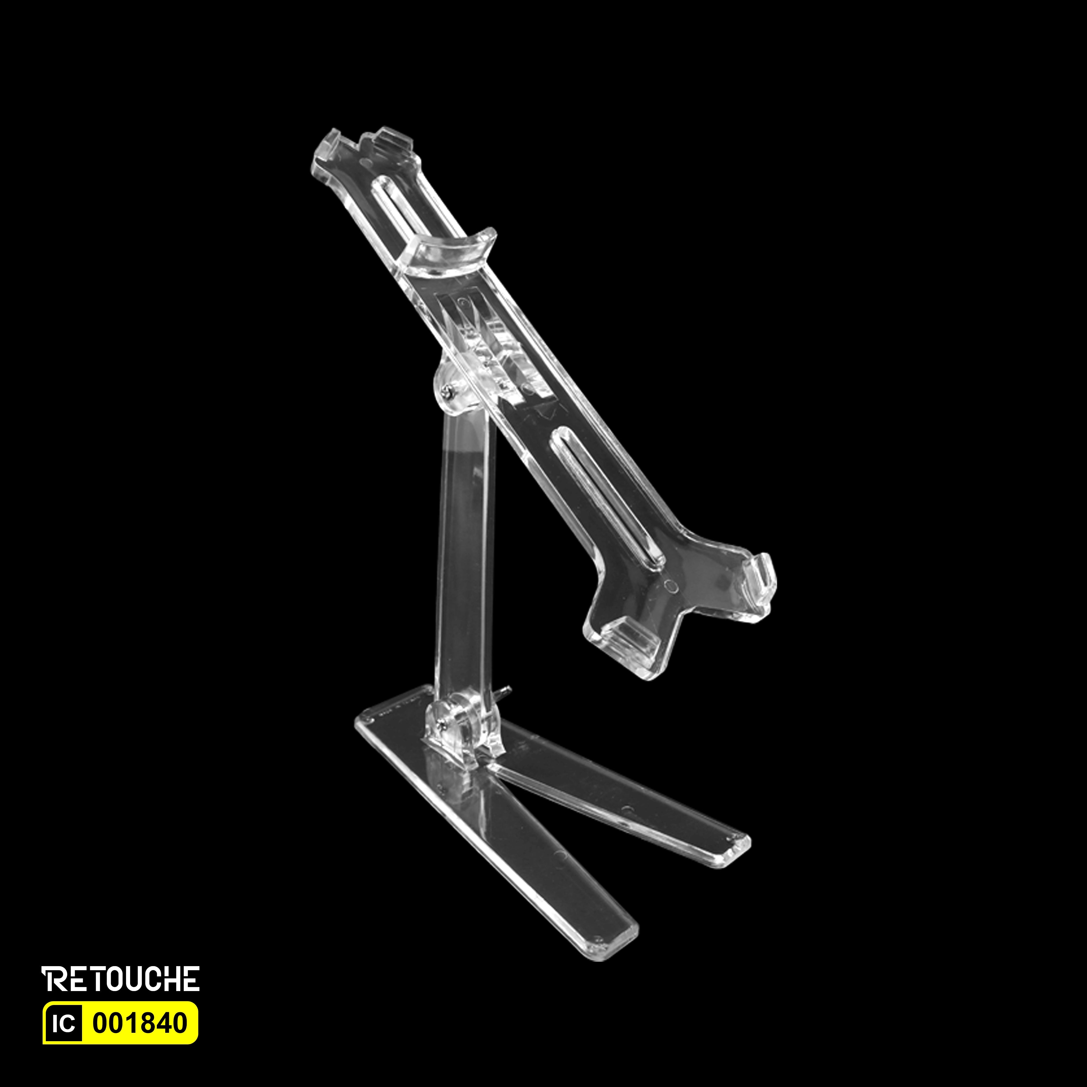 Footwear Display Stand, Clear Acrylic 3mm, (HP-380)