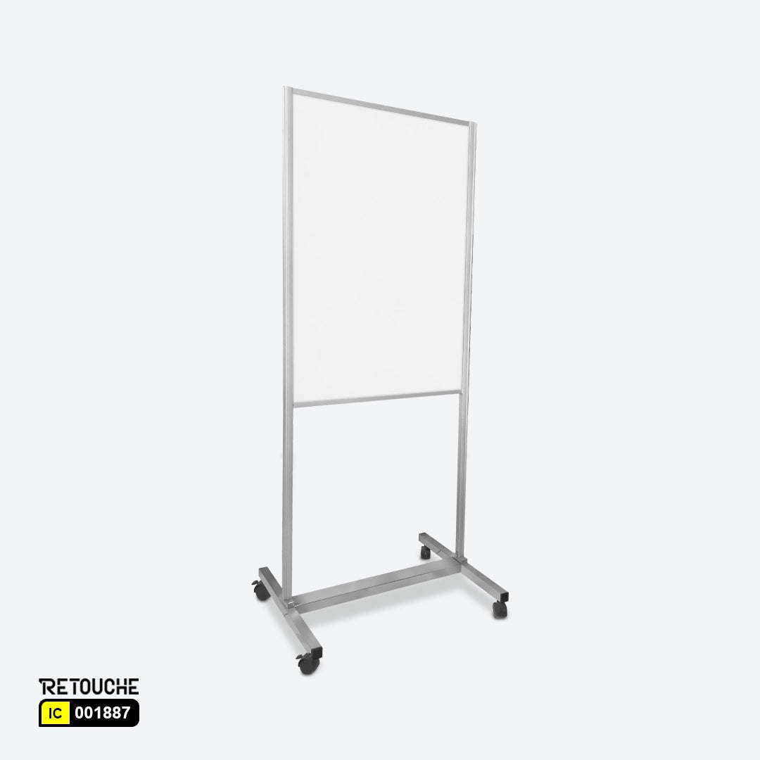 Double-Sided Mobile Board (Pinboard & Whiteboard)