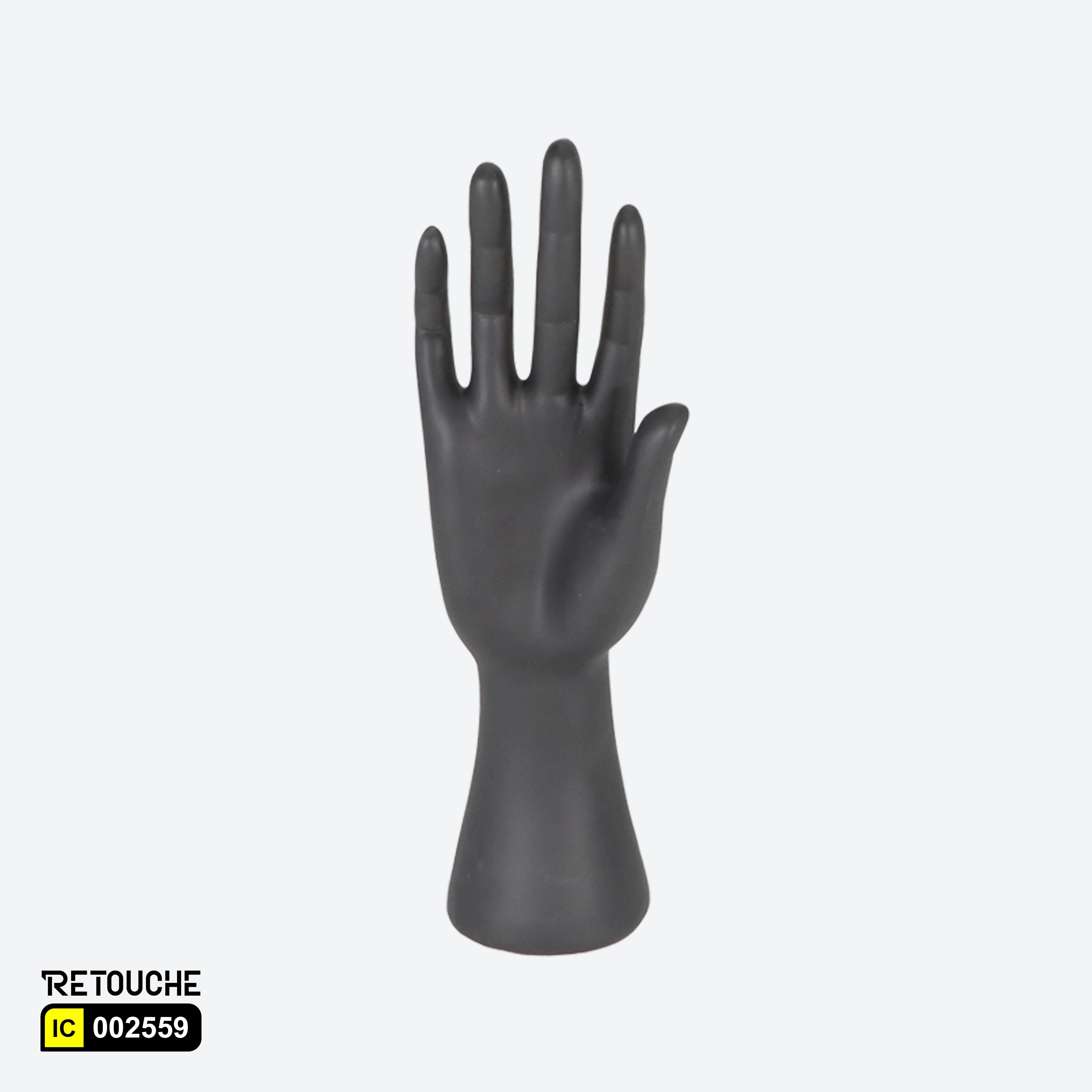 Female Mannequin Hand Jewelry Display, Black Color