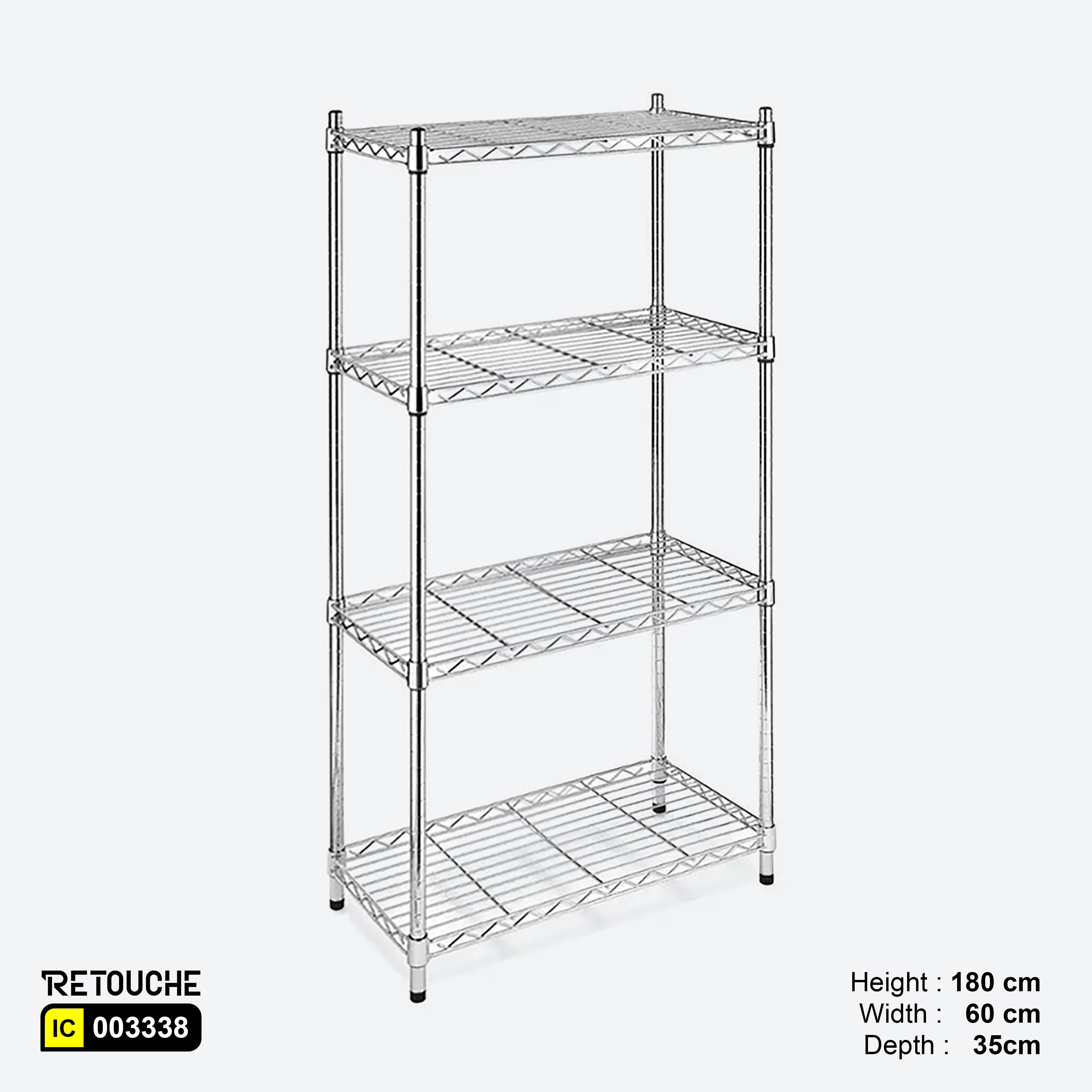 Metro Shelving System, 4 Tier