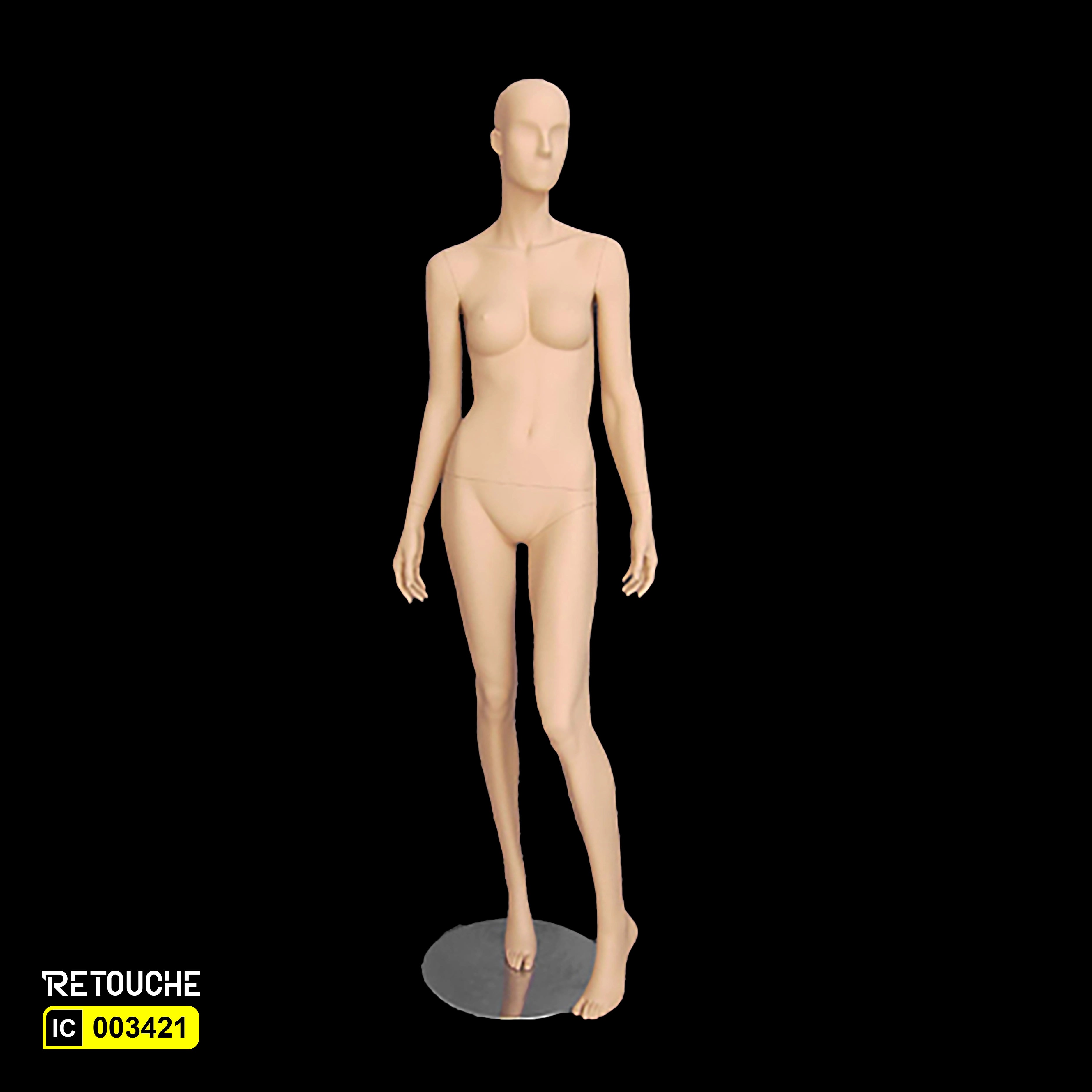 Female Mannequin, Abstract Face
