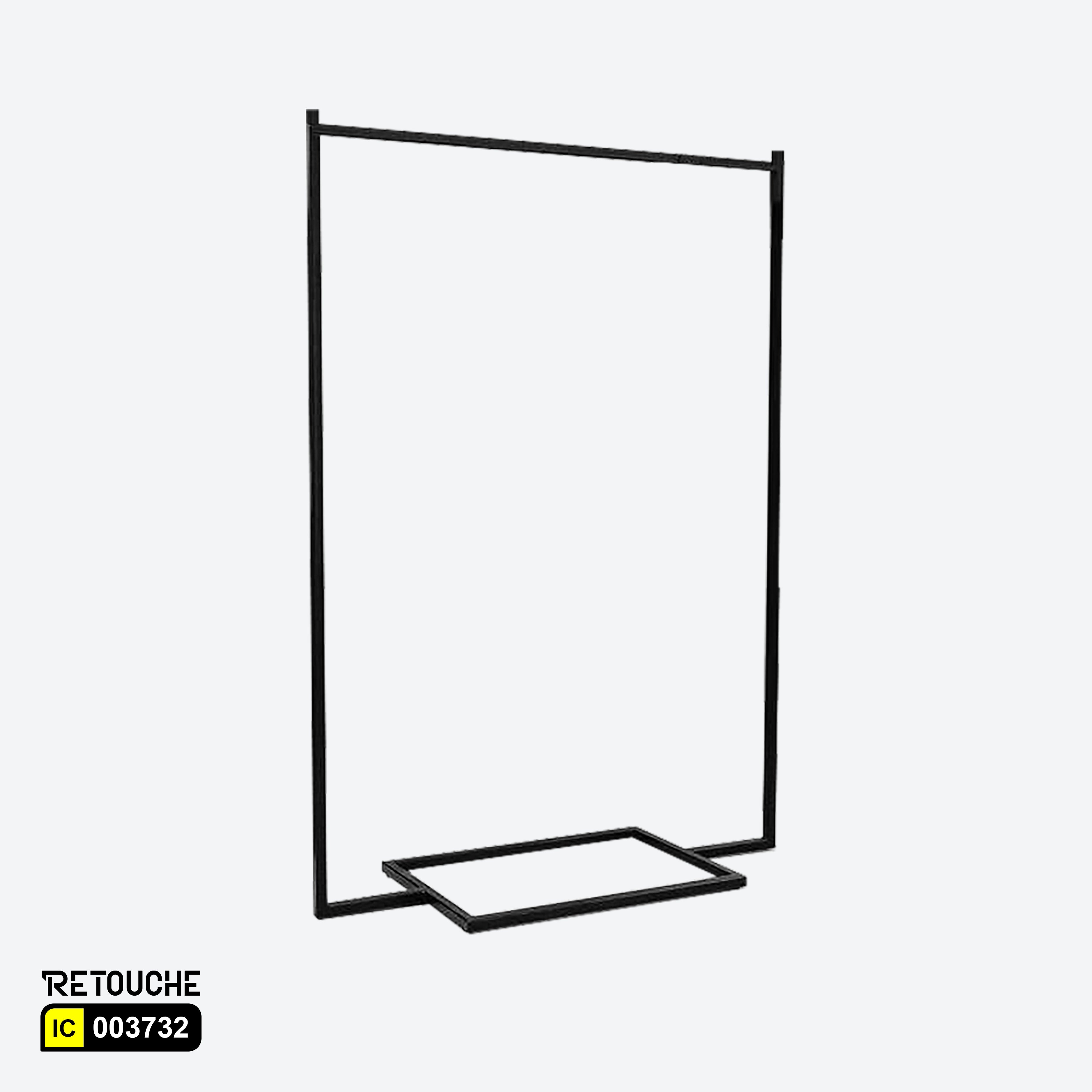 Metal Clothes Rack Stand, Black Color