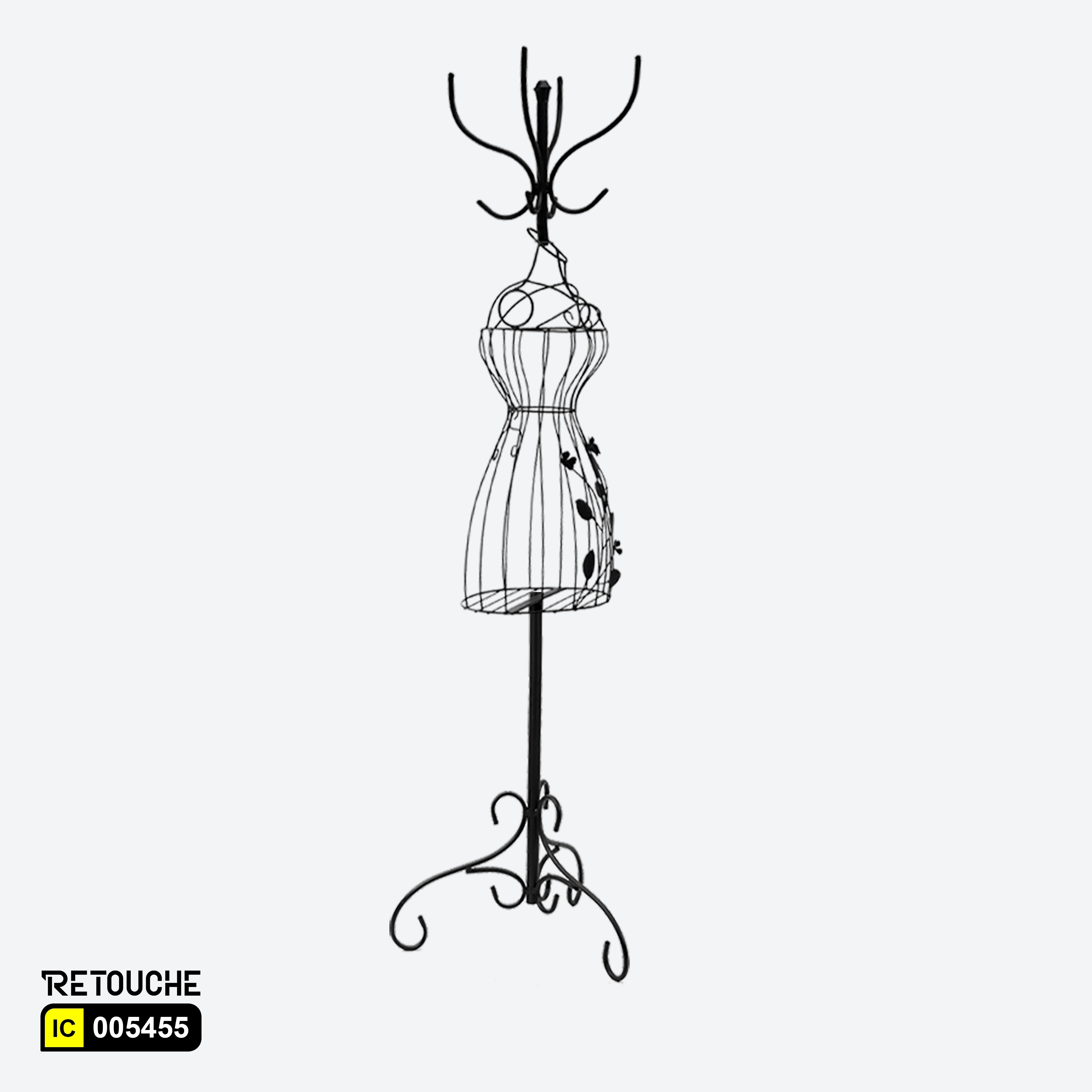 Female Decorative Wire Mannequin Stand