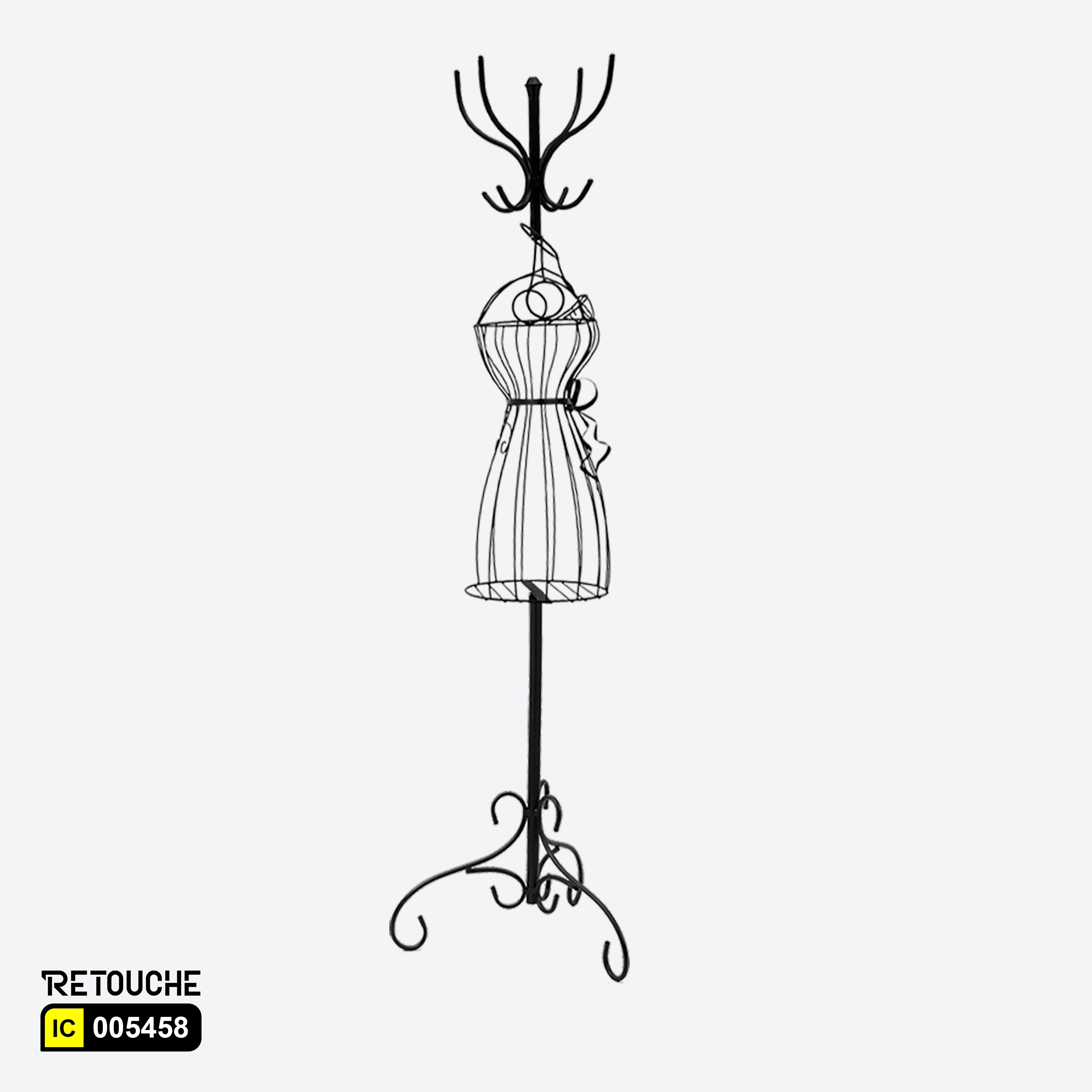 Female Decorative Wire Mannequin Stand