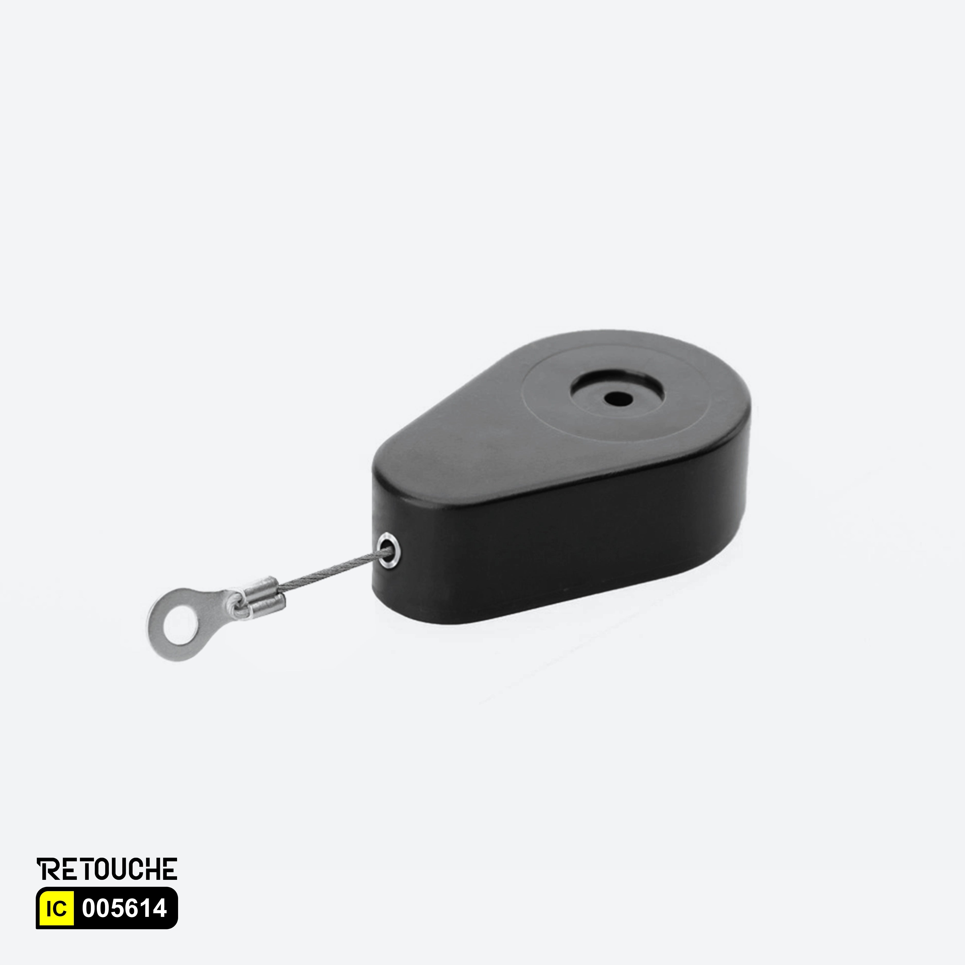Retractable Display Cable Lock with Self-Adhesive