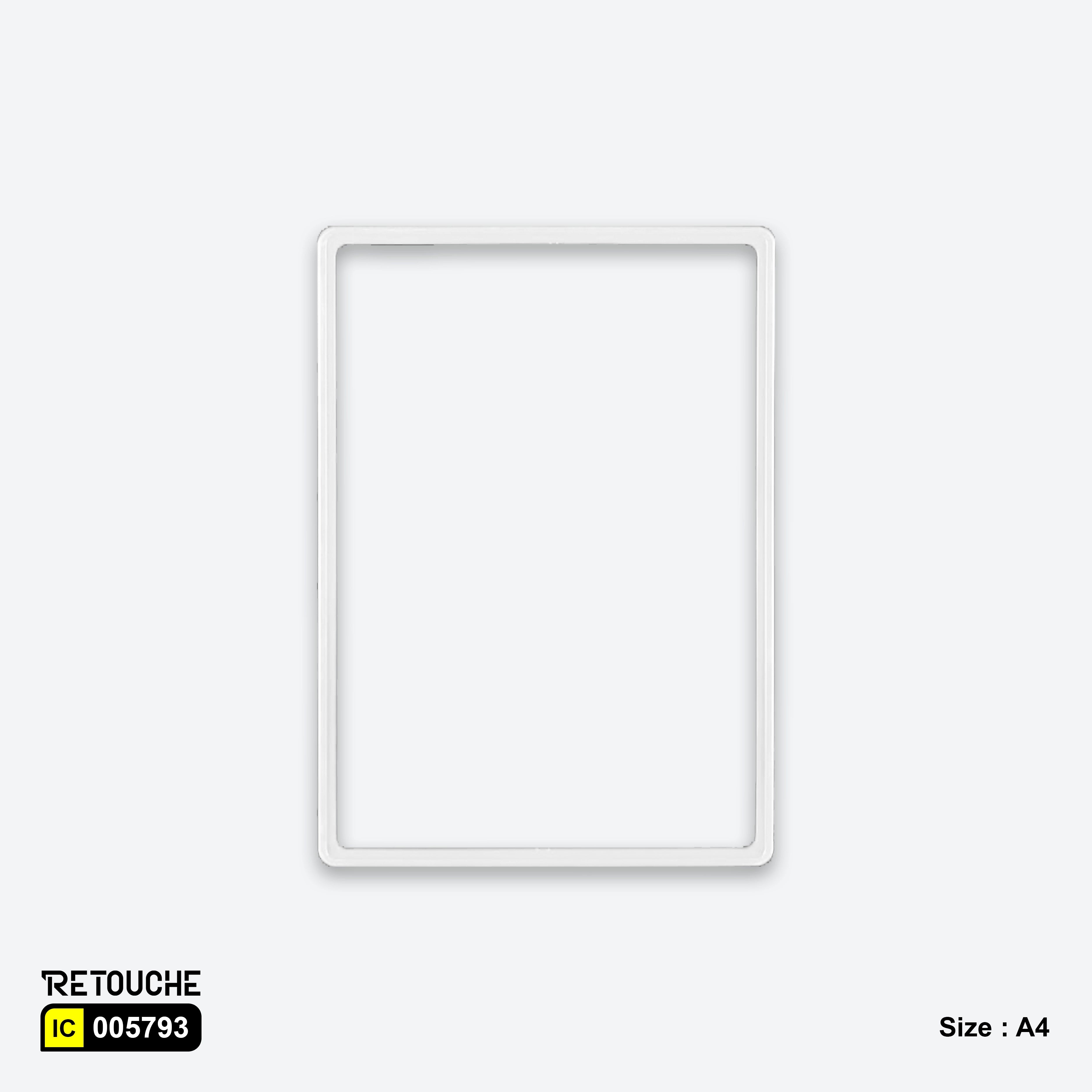 Plastic frame A4 Size