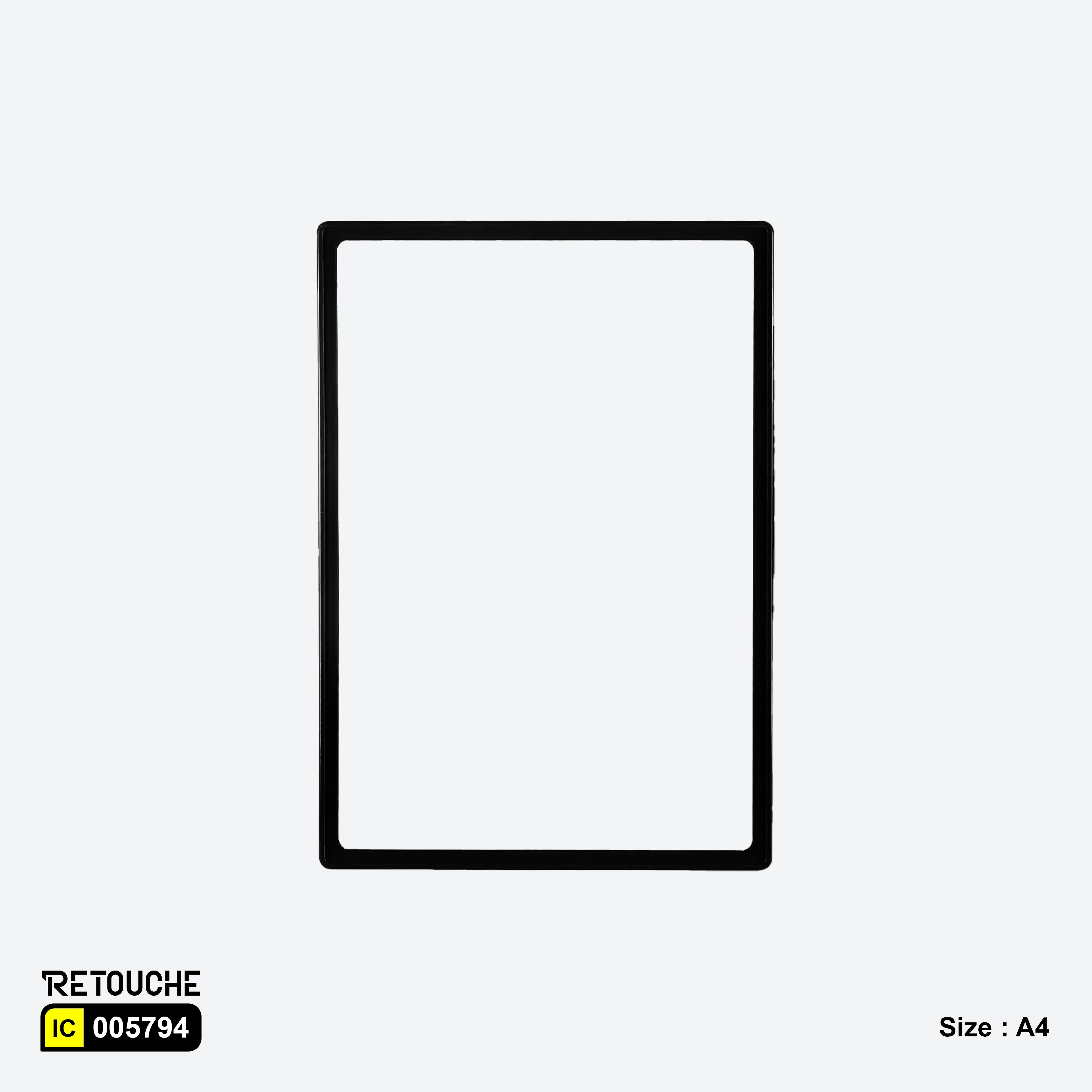 Plastic frame A4 Size