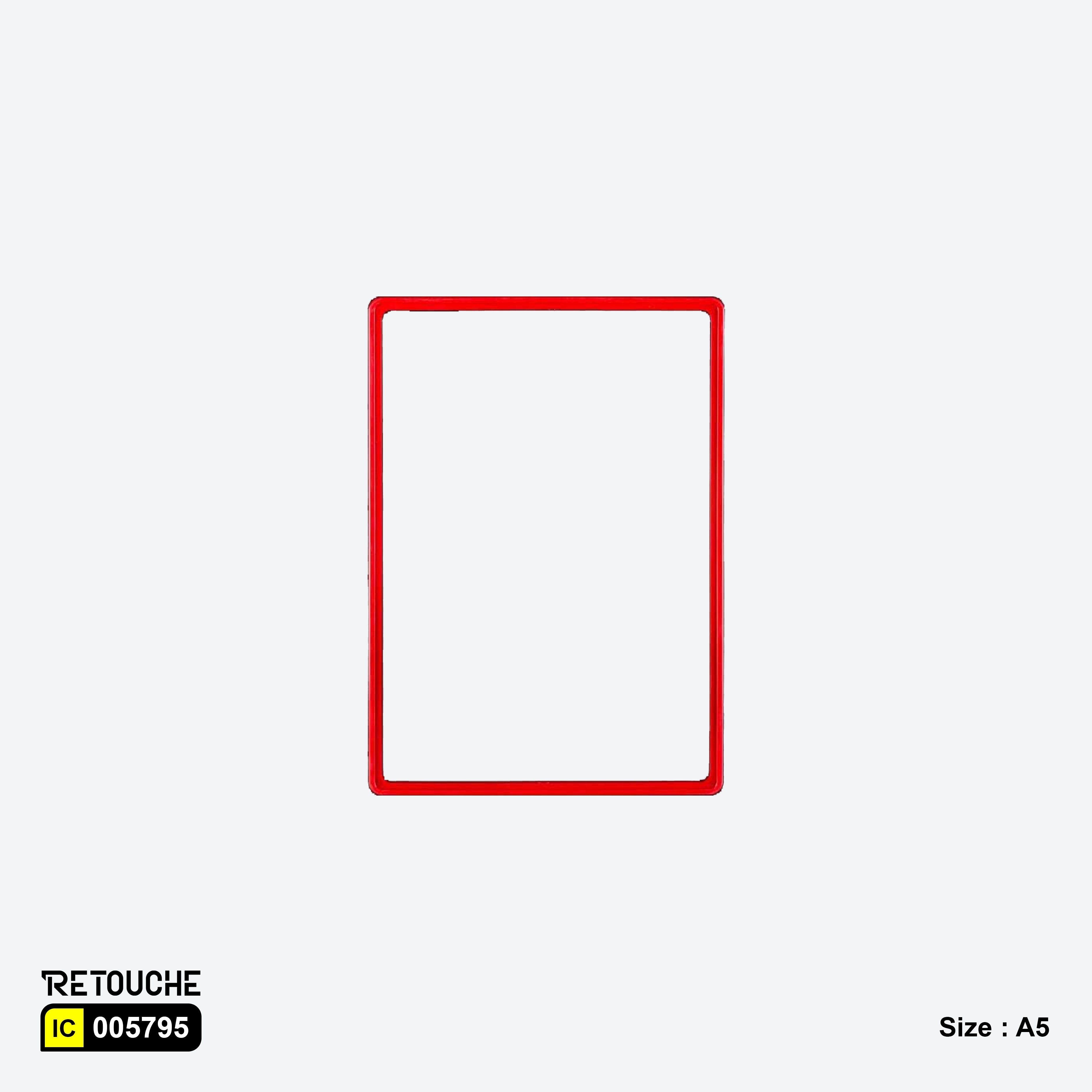 Plastic frame A5 Size