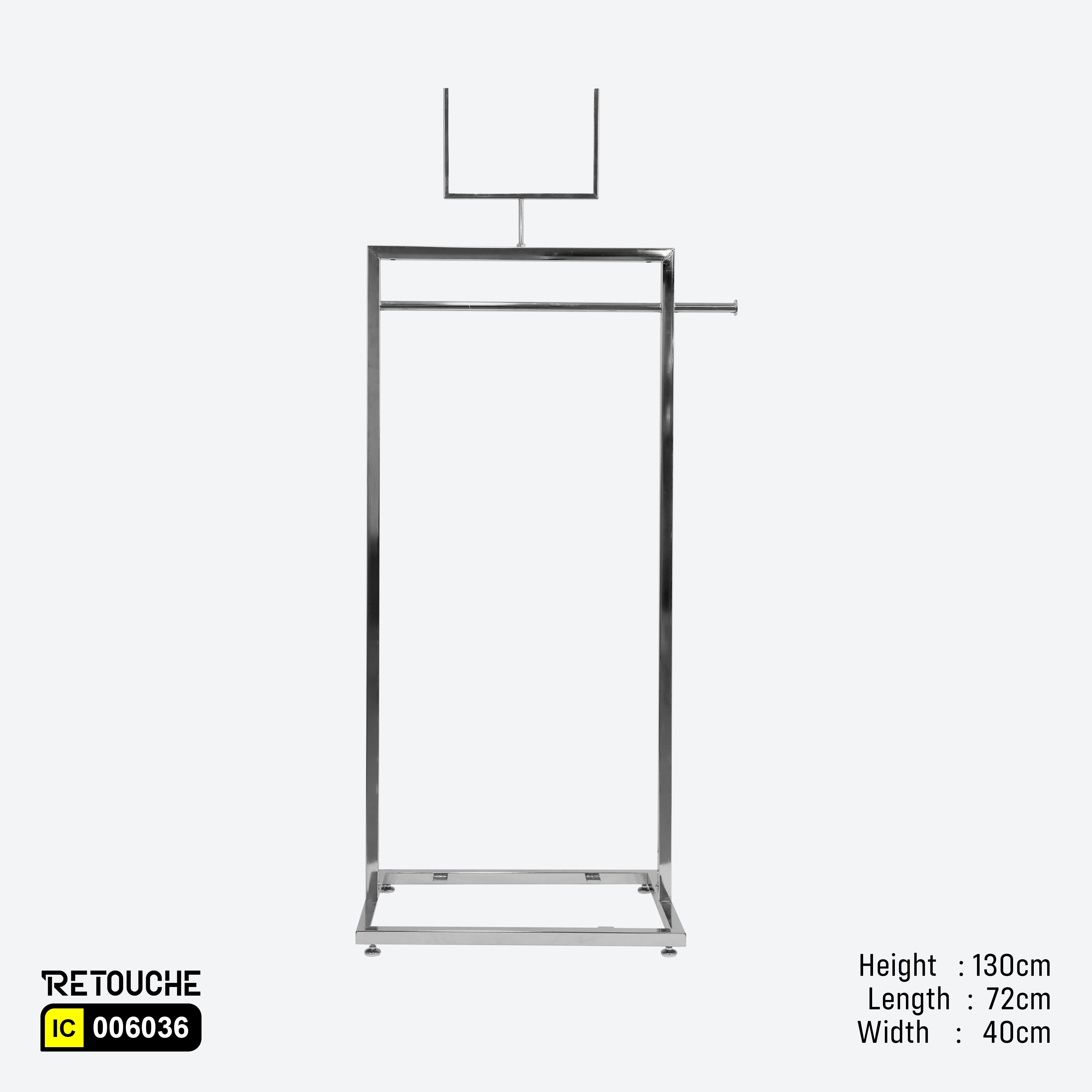 Display Table (Only Metal Parts), Chrome
