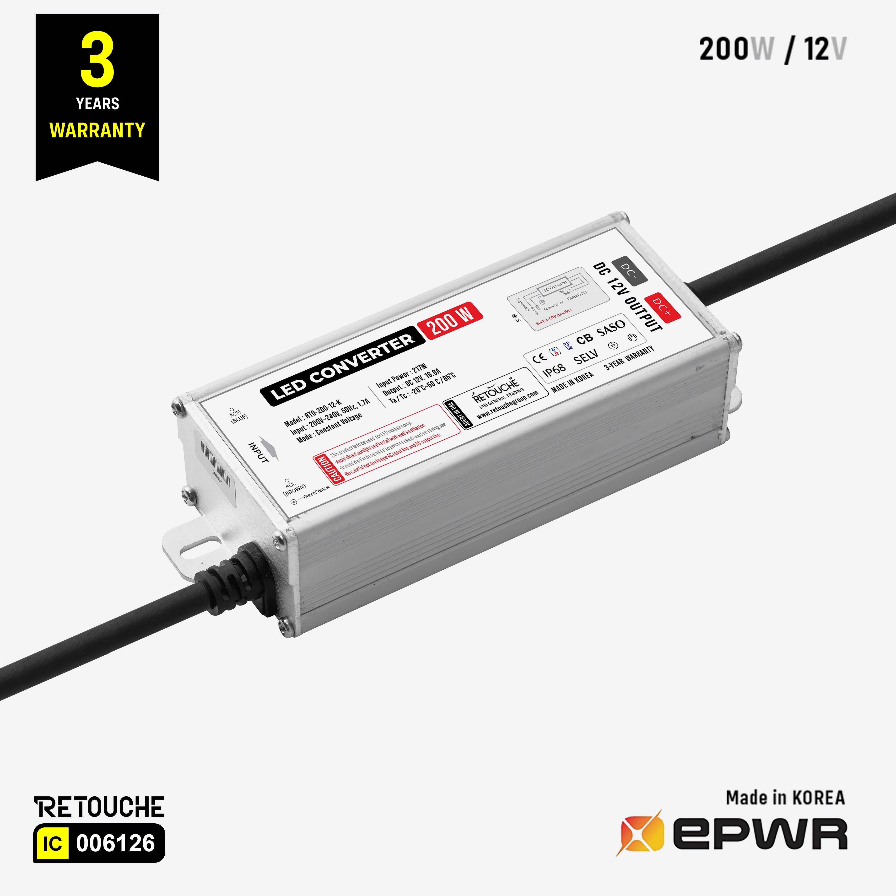 LED Power Supply ( Transformer ) 200W