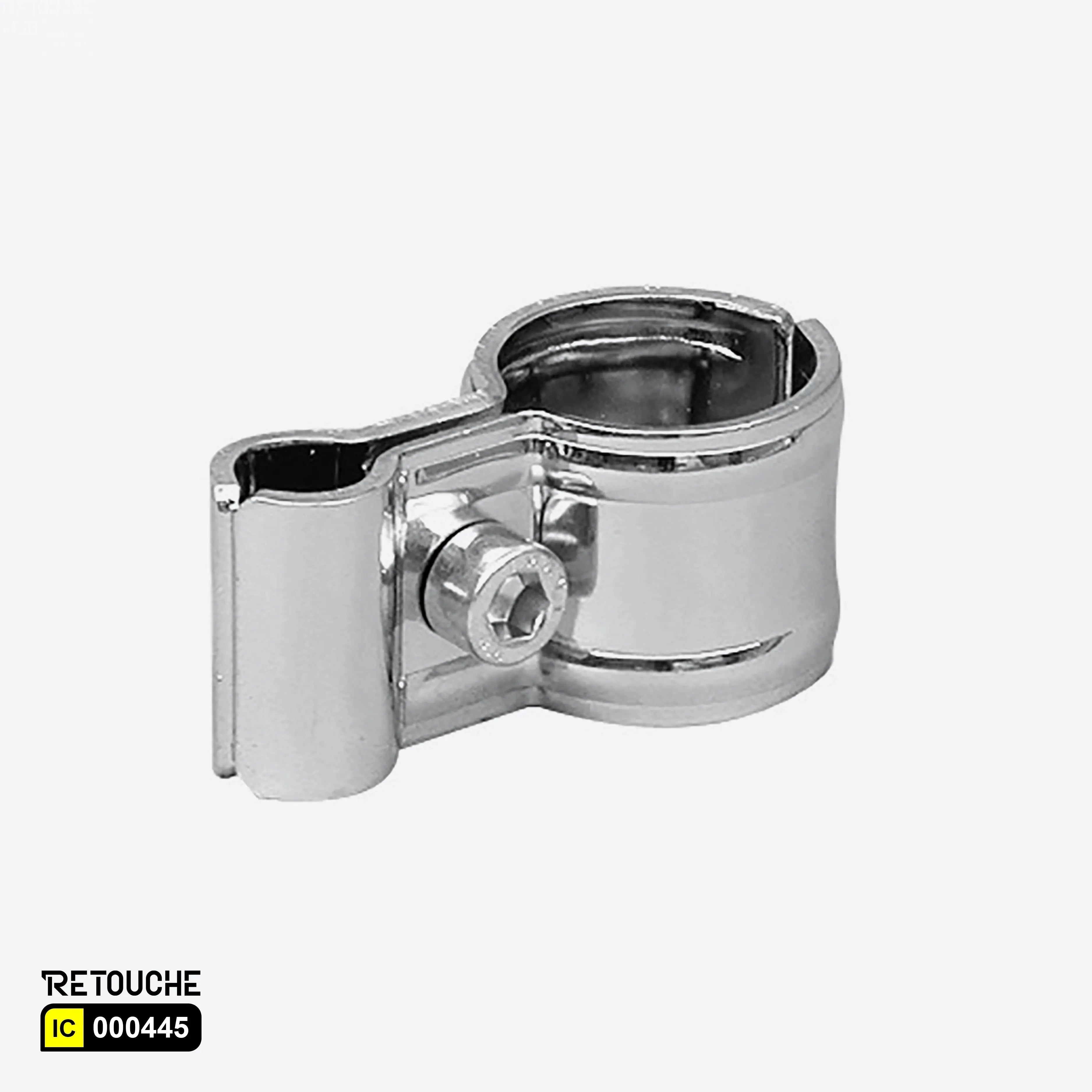 Gridwall panel connector, Chrome finish round tube connector
Durable gridwall accessory, Secure fixing for gridwall panels, Gridwall panel display connector, Professional gridwall assembly solution
Sleek chrome gridwall fixture, Reliable gridwall fixing accessory
High-quality round tube connector, Gridwall accessory for stability