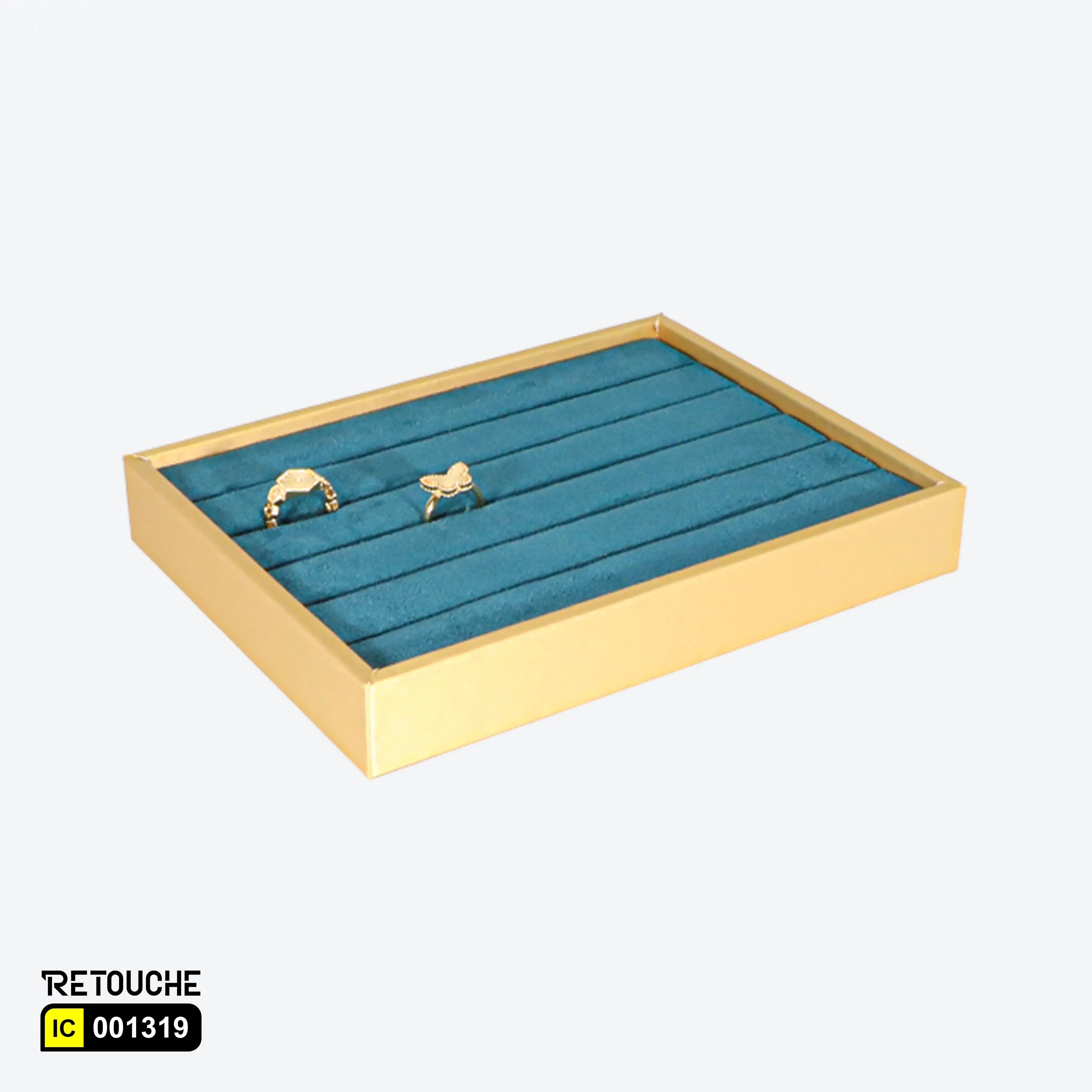 Jewelry Display Stand, Green Velvet Displays & Showcases