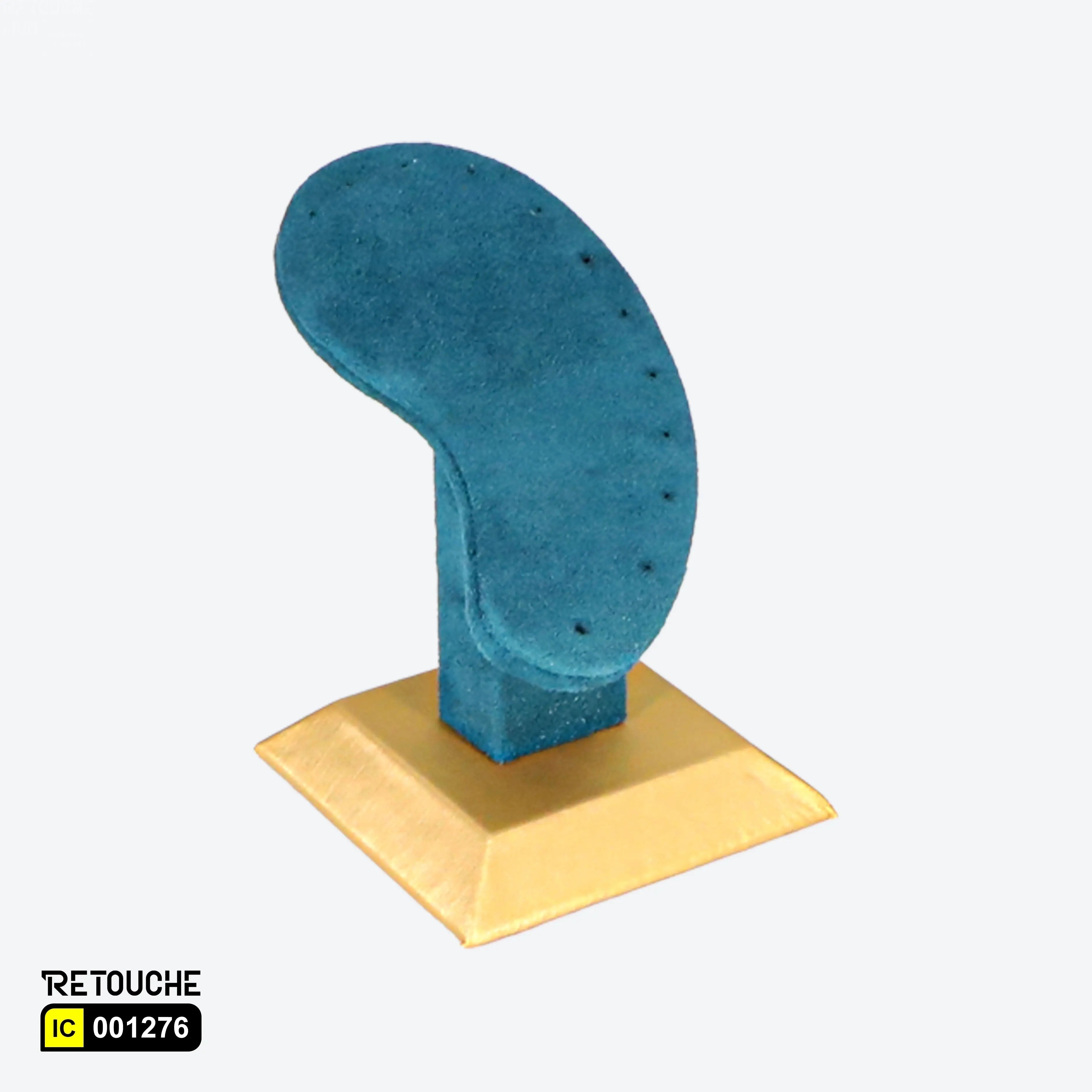 Jewelry Earring Display Stand, Green Velvet Displays & Showcases