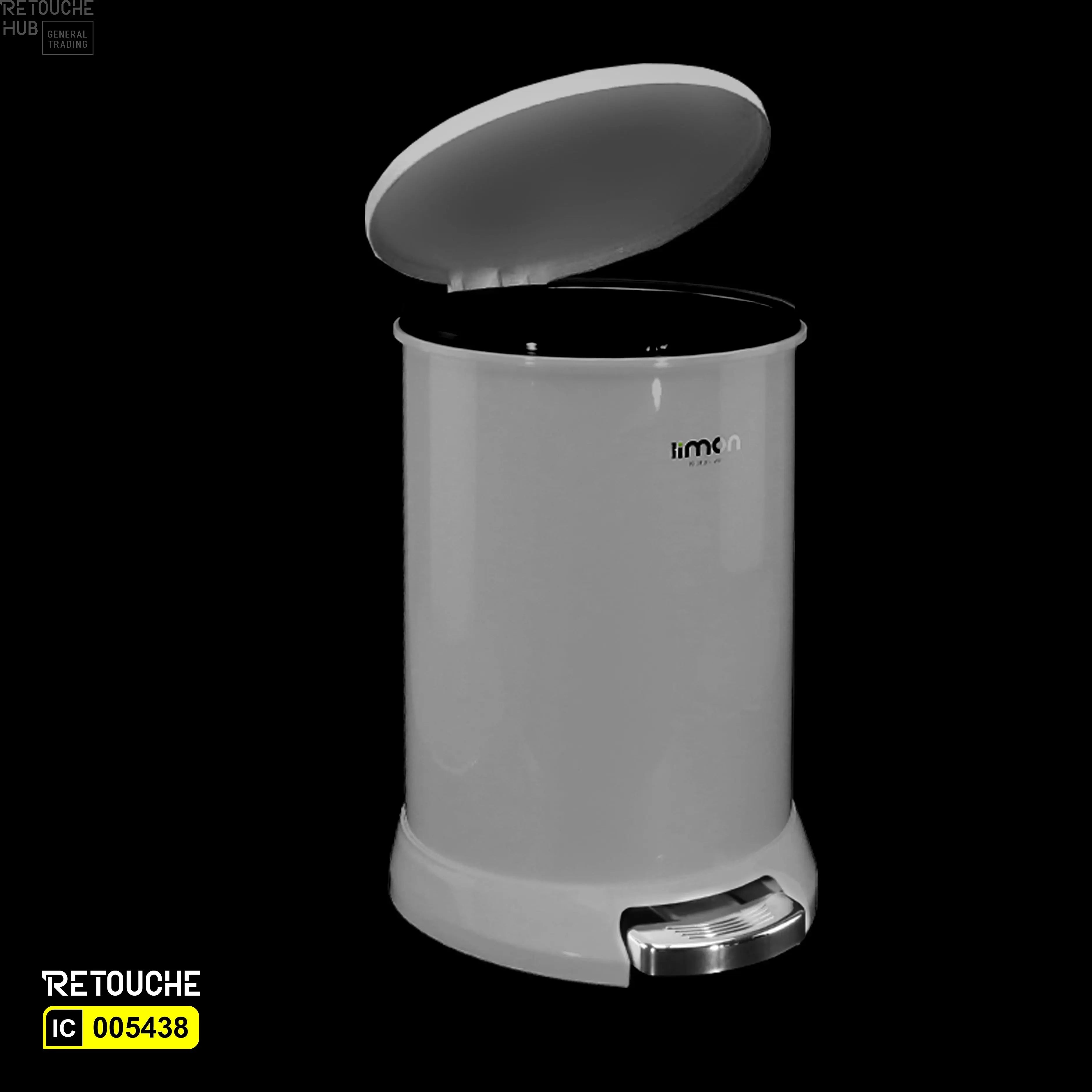 Round Dustbin, Grey color, Capacity 20 Liters Miscellaneous Products