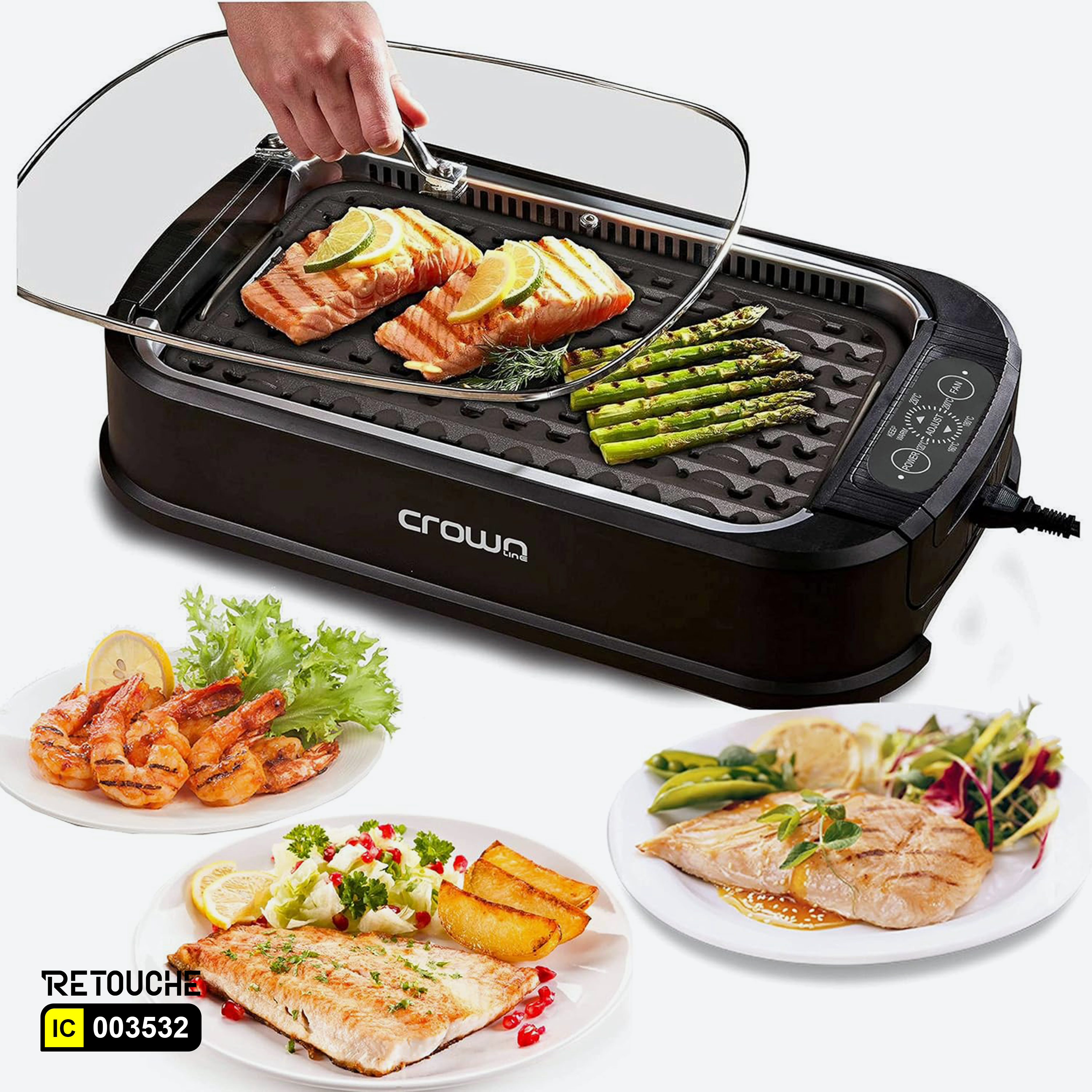 Crownline Smokeless Grill GR-273