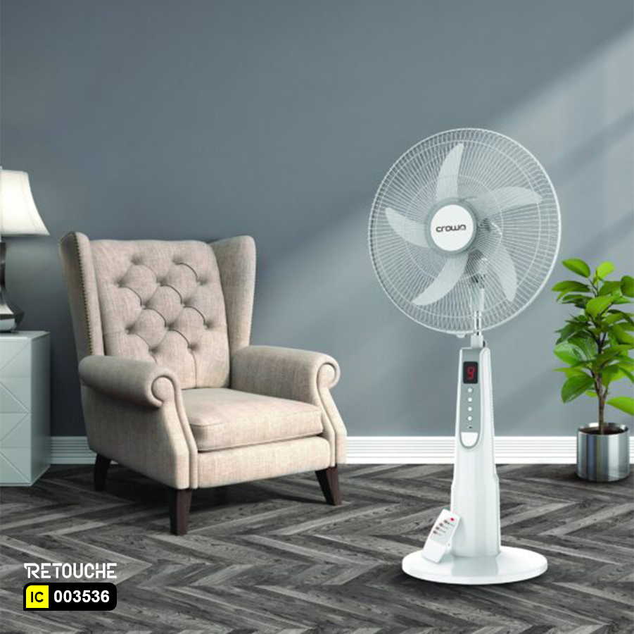 Crownline Rechargeable Fan RF-241