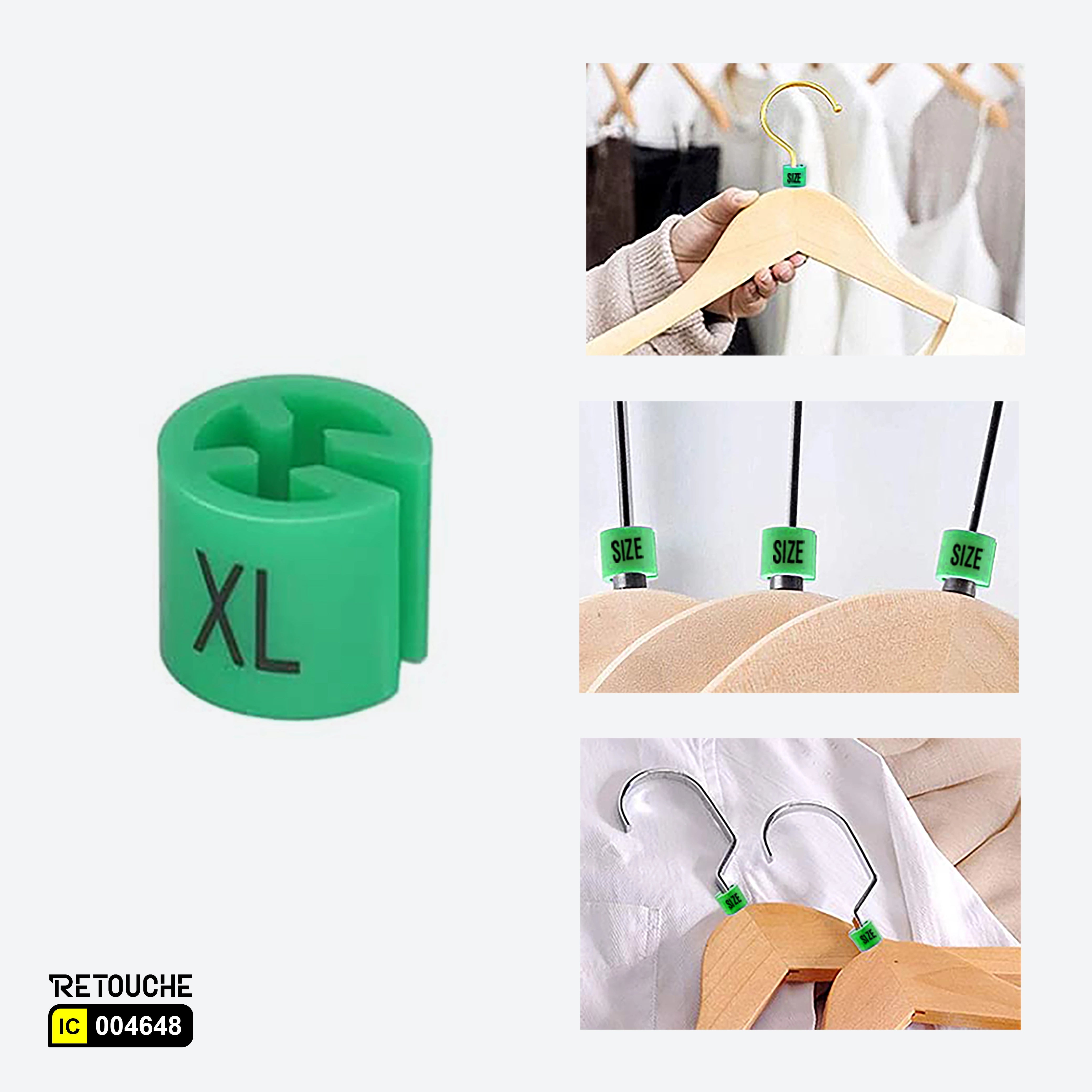 Clothes Hanger Size Markers