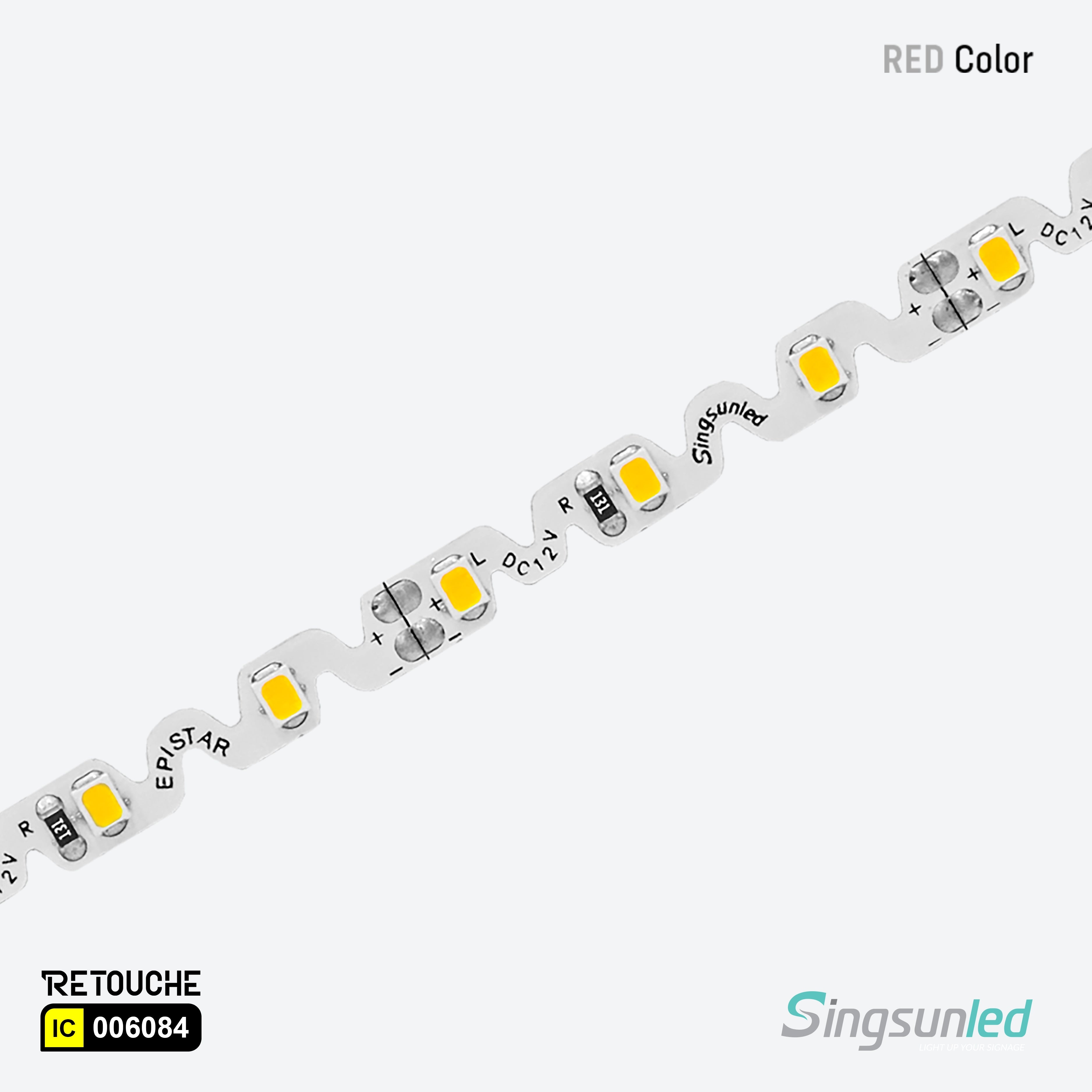 LED Strip Light, S Shape