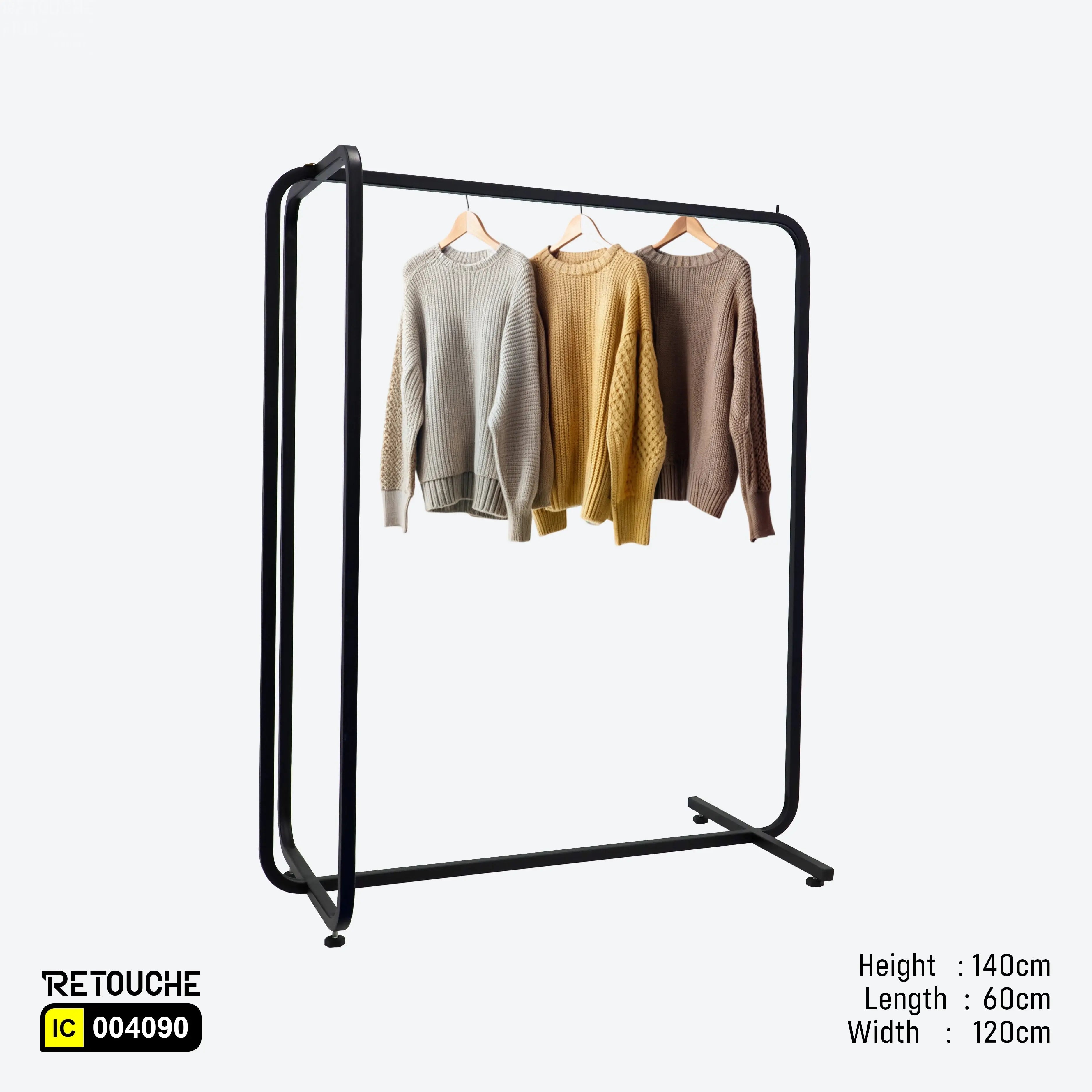 Black Metal Stand & Hanging 