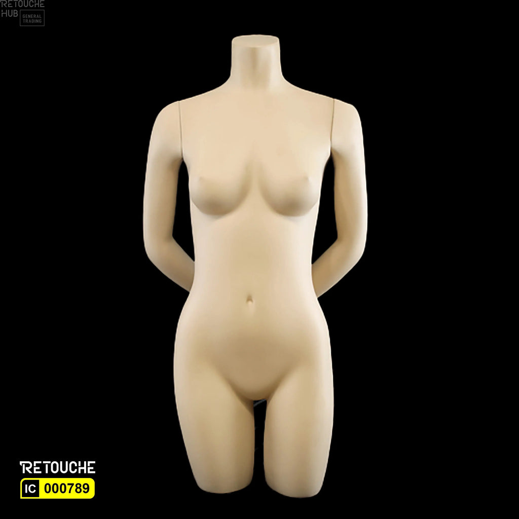 Female Mannequin, Bust, Half-Body (Jlt-4) - Retouche Hub General Trading LLC®