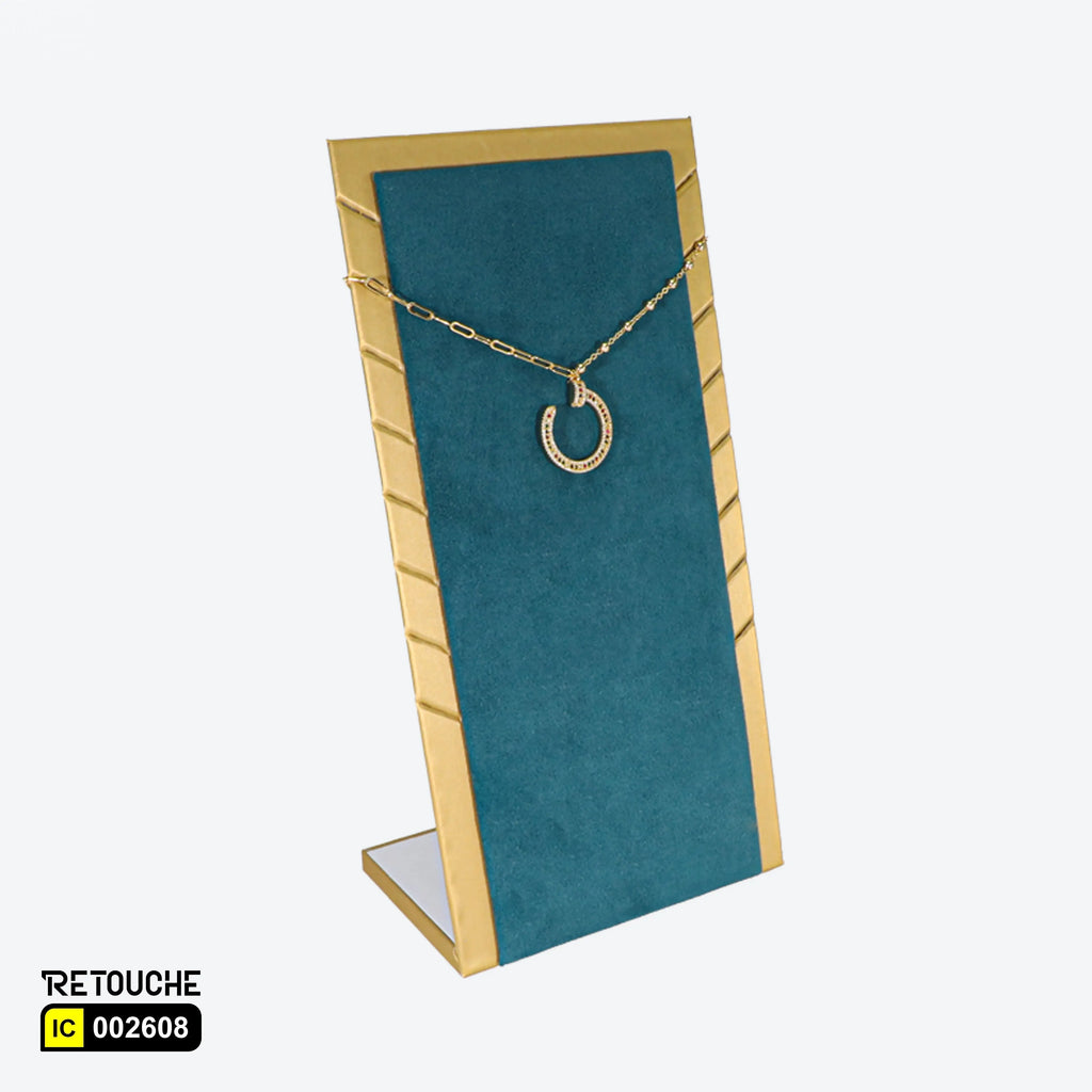 Jewelry Display Stand, Green Velvet Displays & Showcases