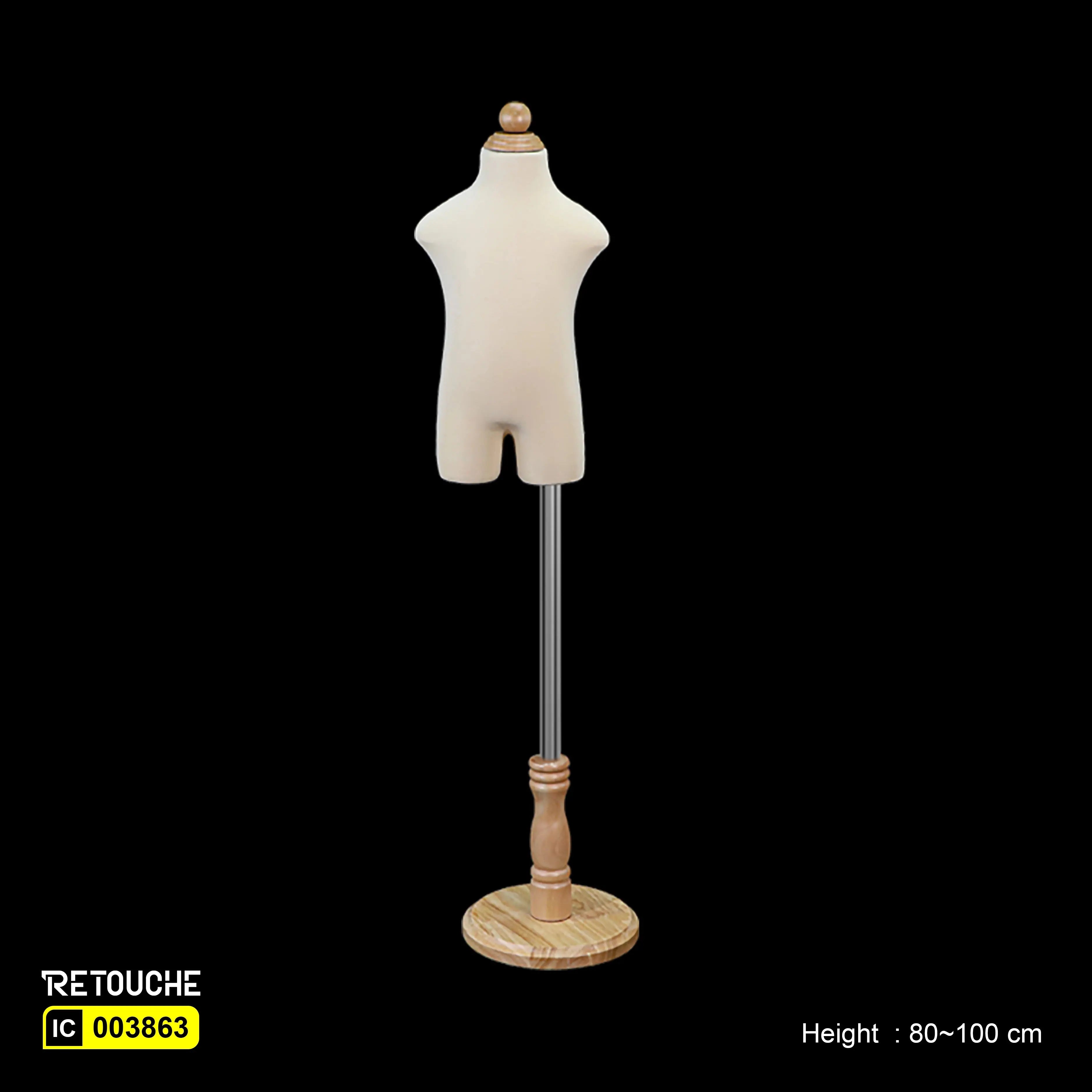 Kids-Children Mannequin, Foam, Torso, Height Adjustable Children Mannequin