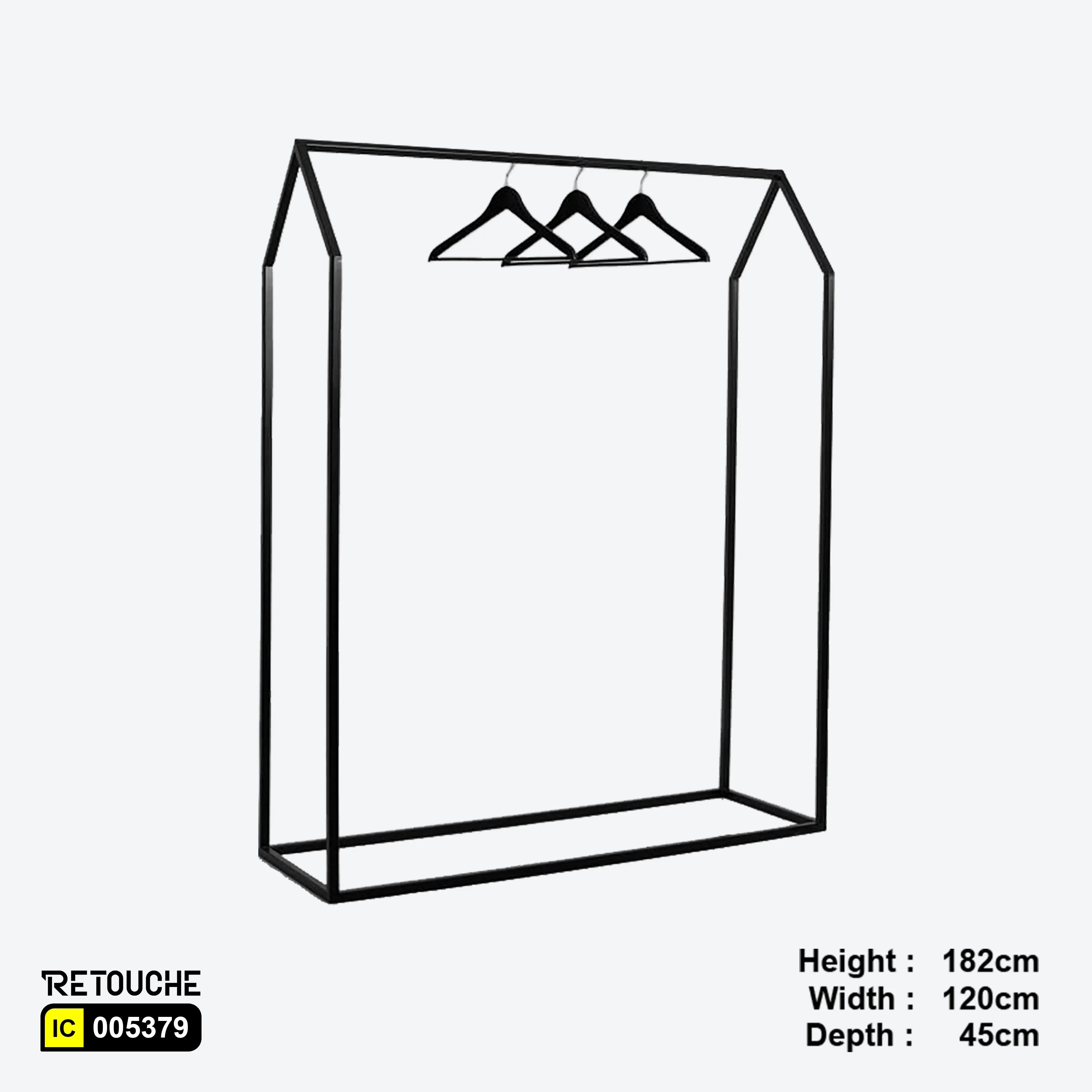 Metal Clothes Rack Stand, Black Color Clothes Stands