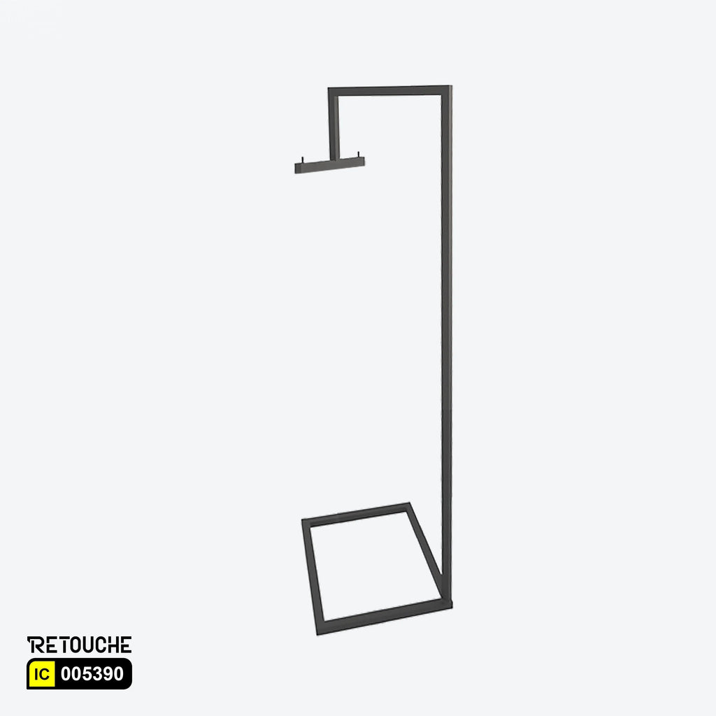 Metal Garment Clothes Rack Stand, Black Color Clothes Stands