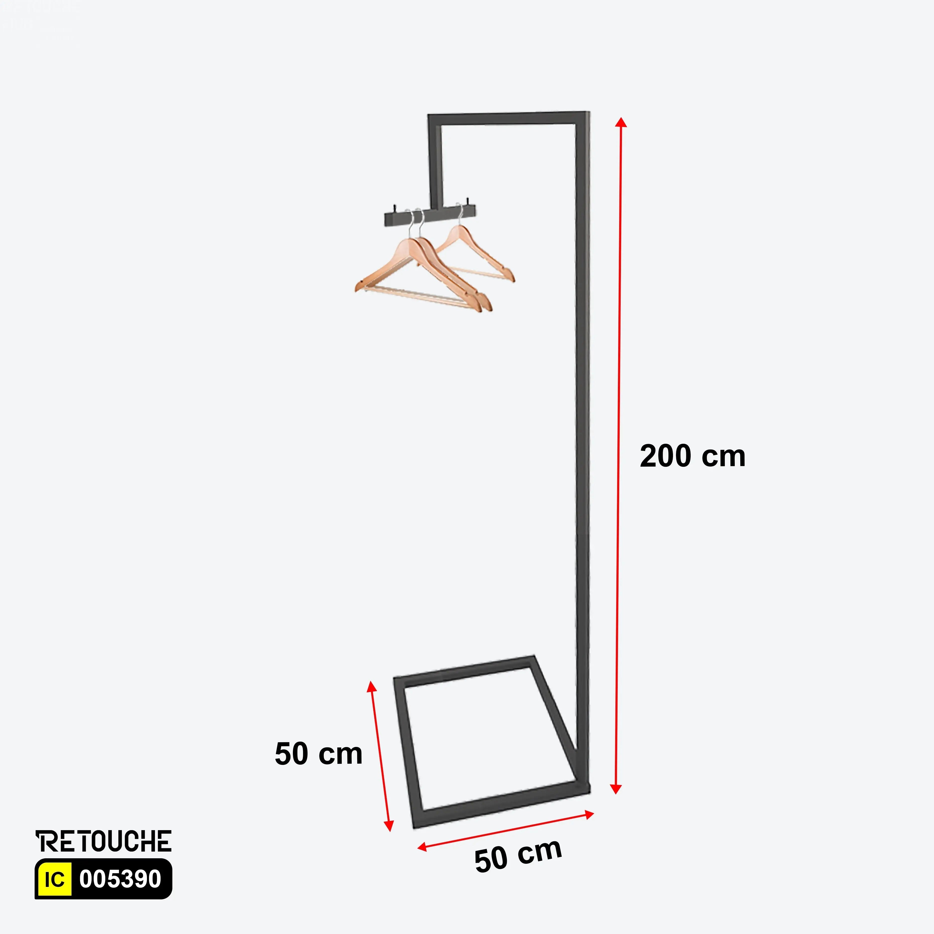 Metal Garment Clothes Rack Stand, Black Color Clothes Stands