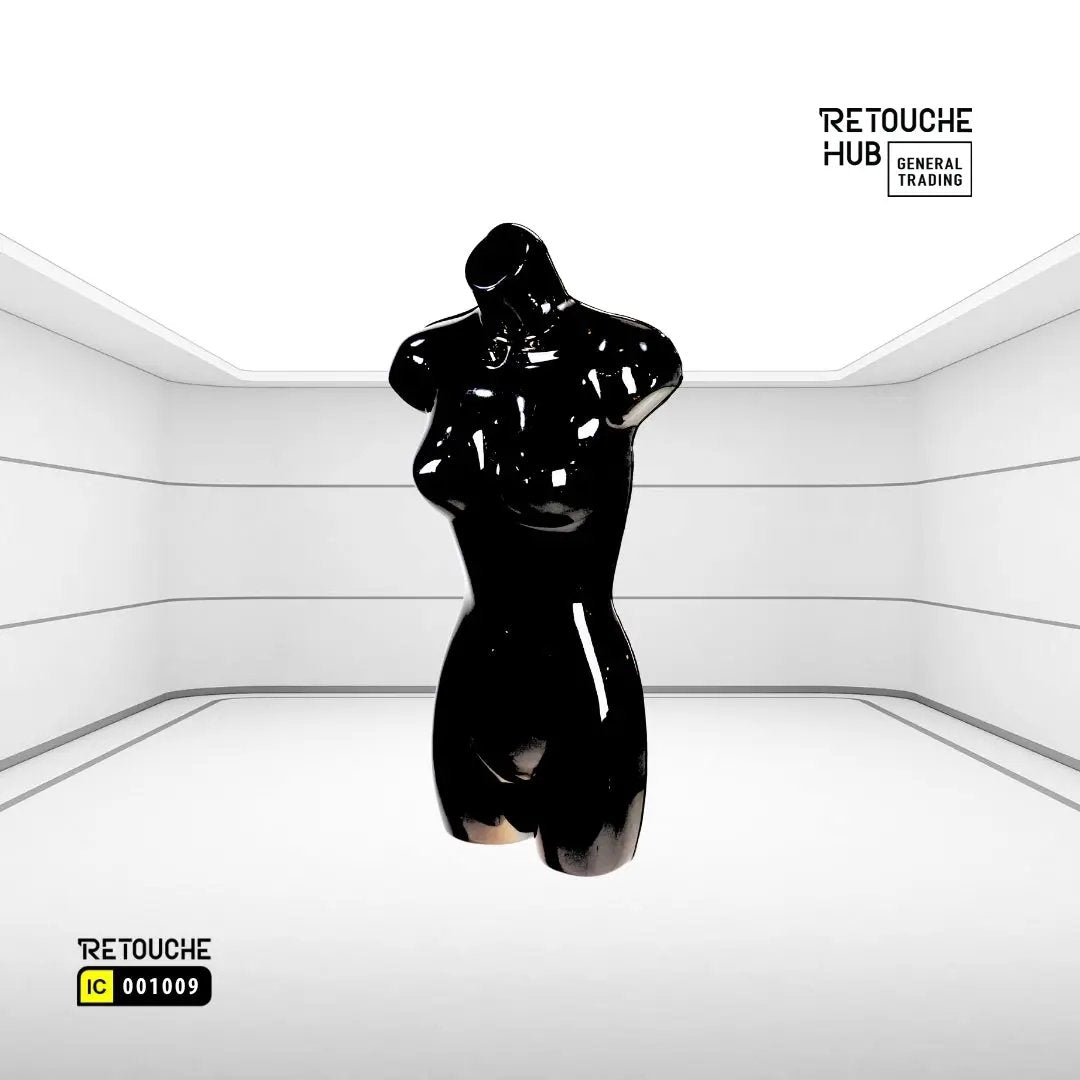 Plastic Half Body Display Hanging Mannequin Retouche Hub General Trading L.L.C