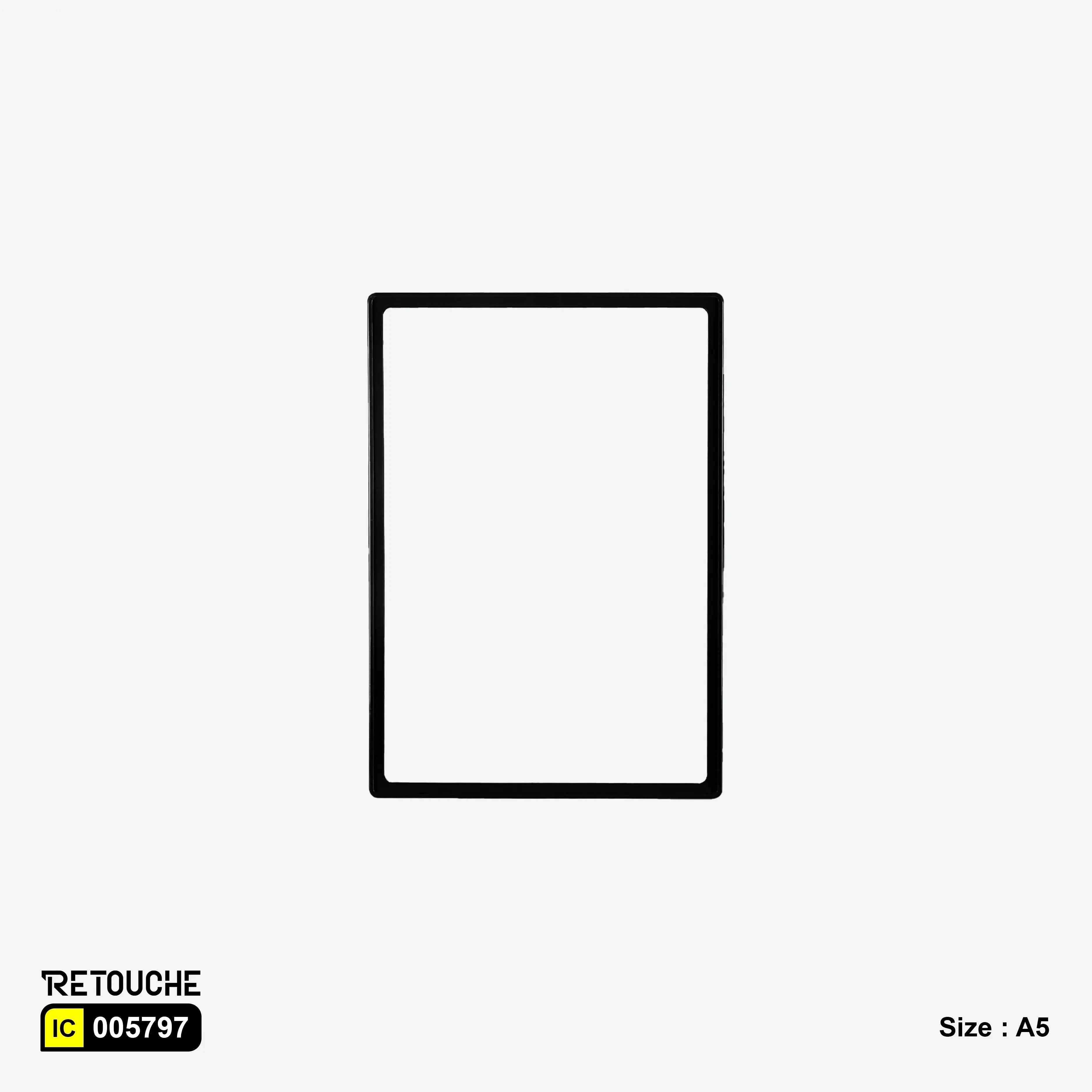 Plastic frame A5 Size Supermarket Equipment