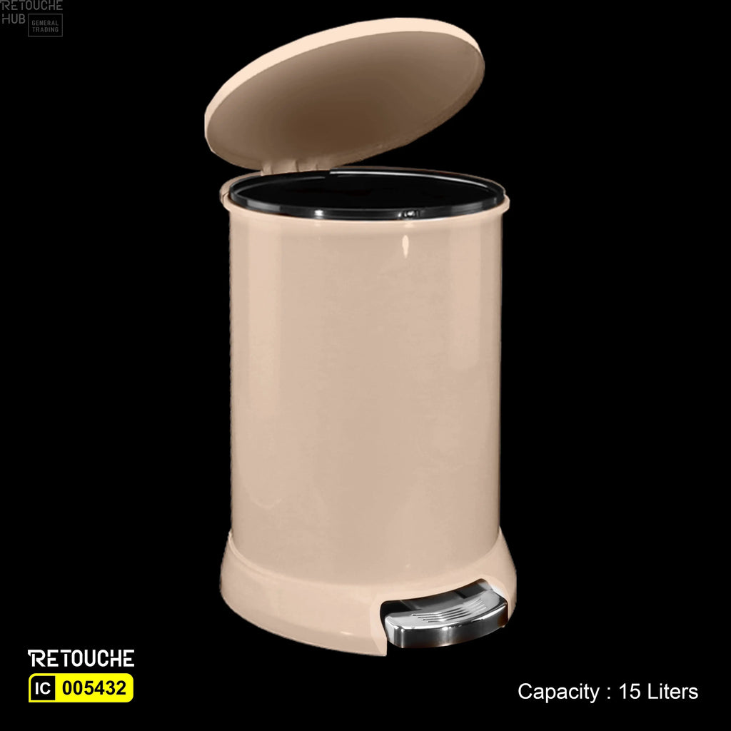 Round Dustbin, Beige color Miscellaneous Products