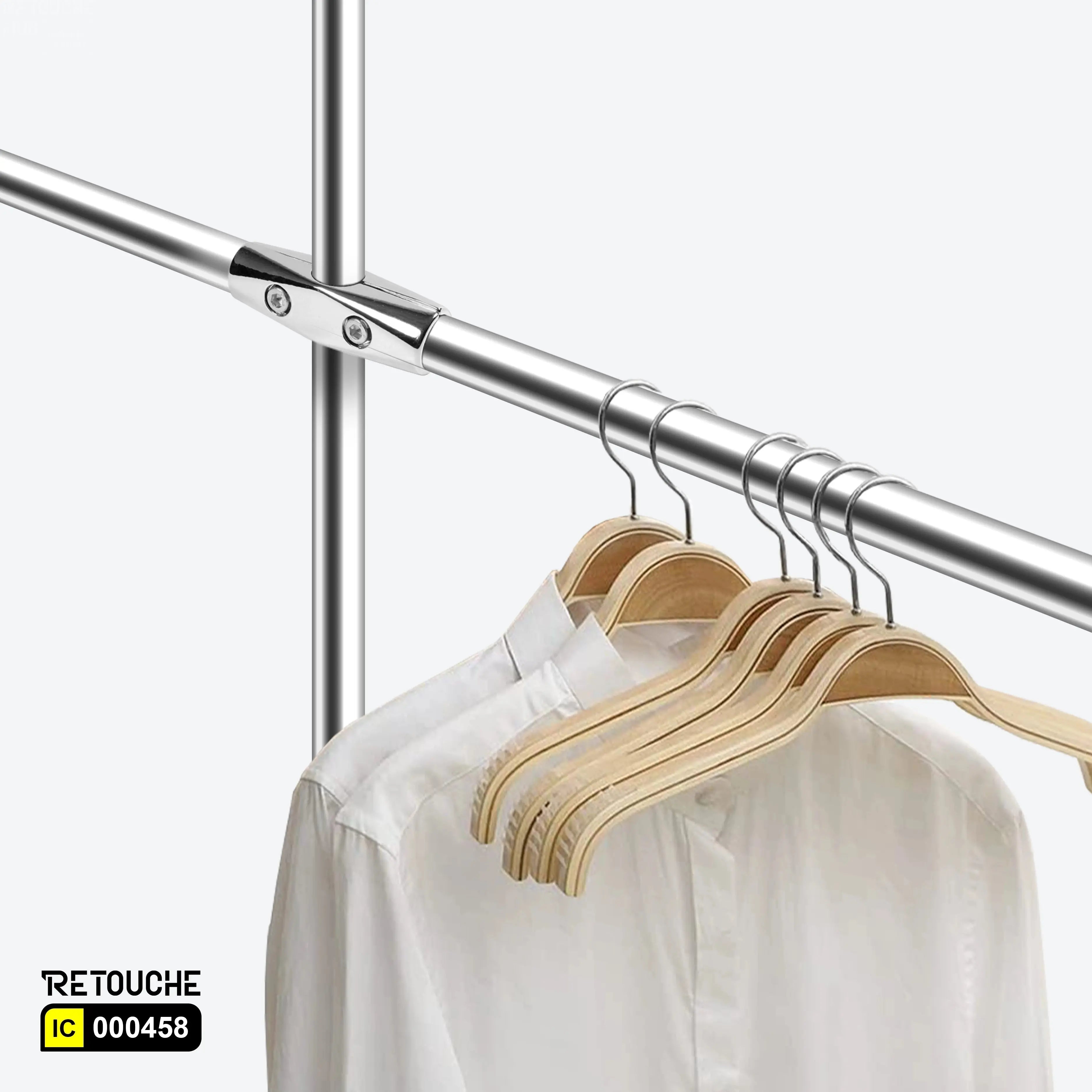 Tube Connector, Fit for 25mm Round tube ,Metal, Chrome Round Tube & Accessories