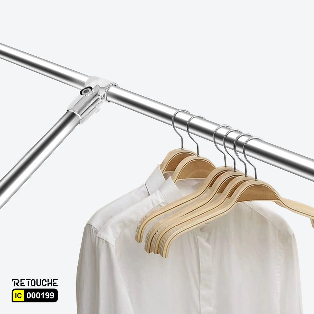 Tube Connector, Fit for 25mm Round tube ,Metal, Chrome Round Tube & Accessories