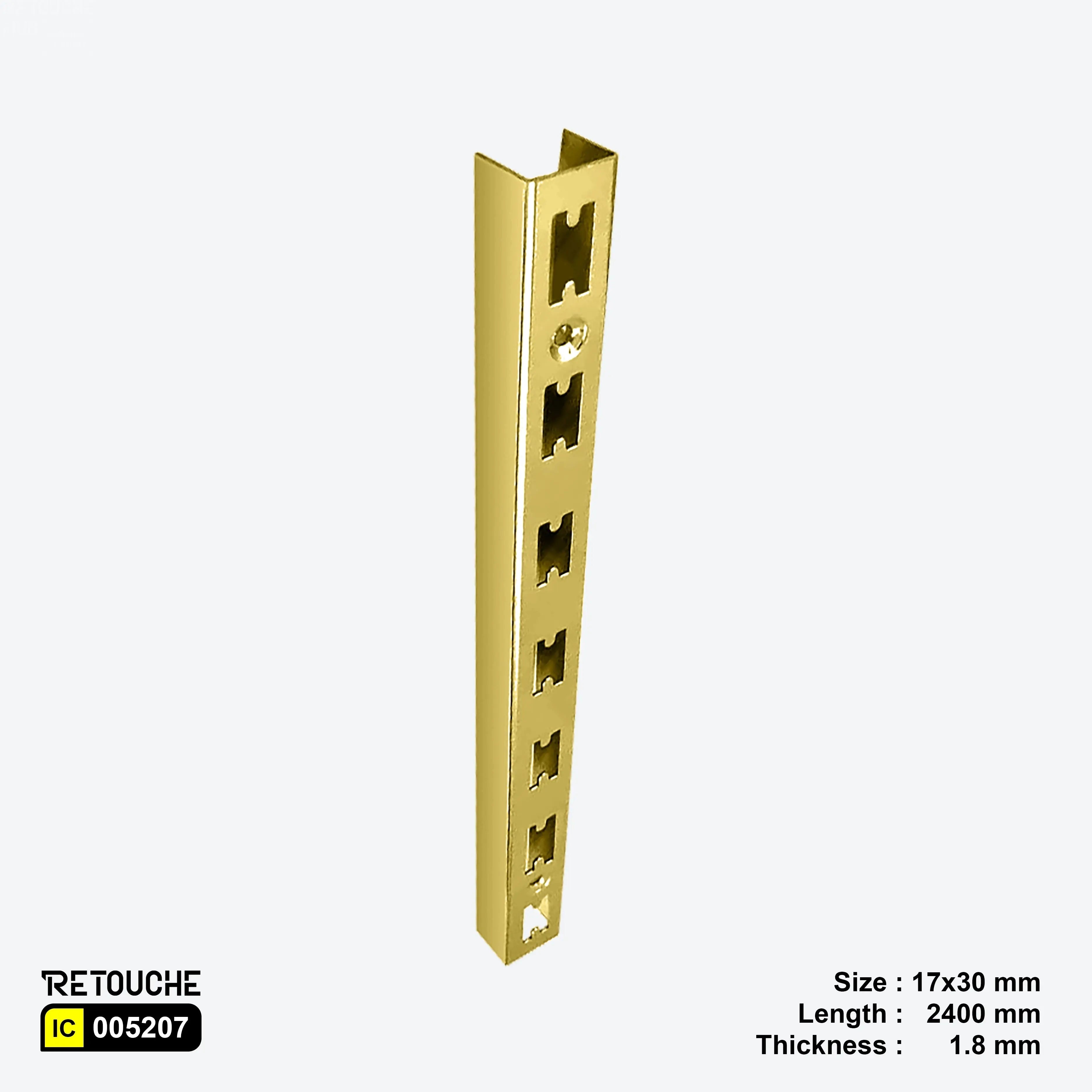 Upright H-shaped Slotted Channel, Metal Variant Systems