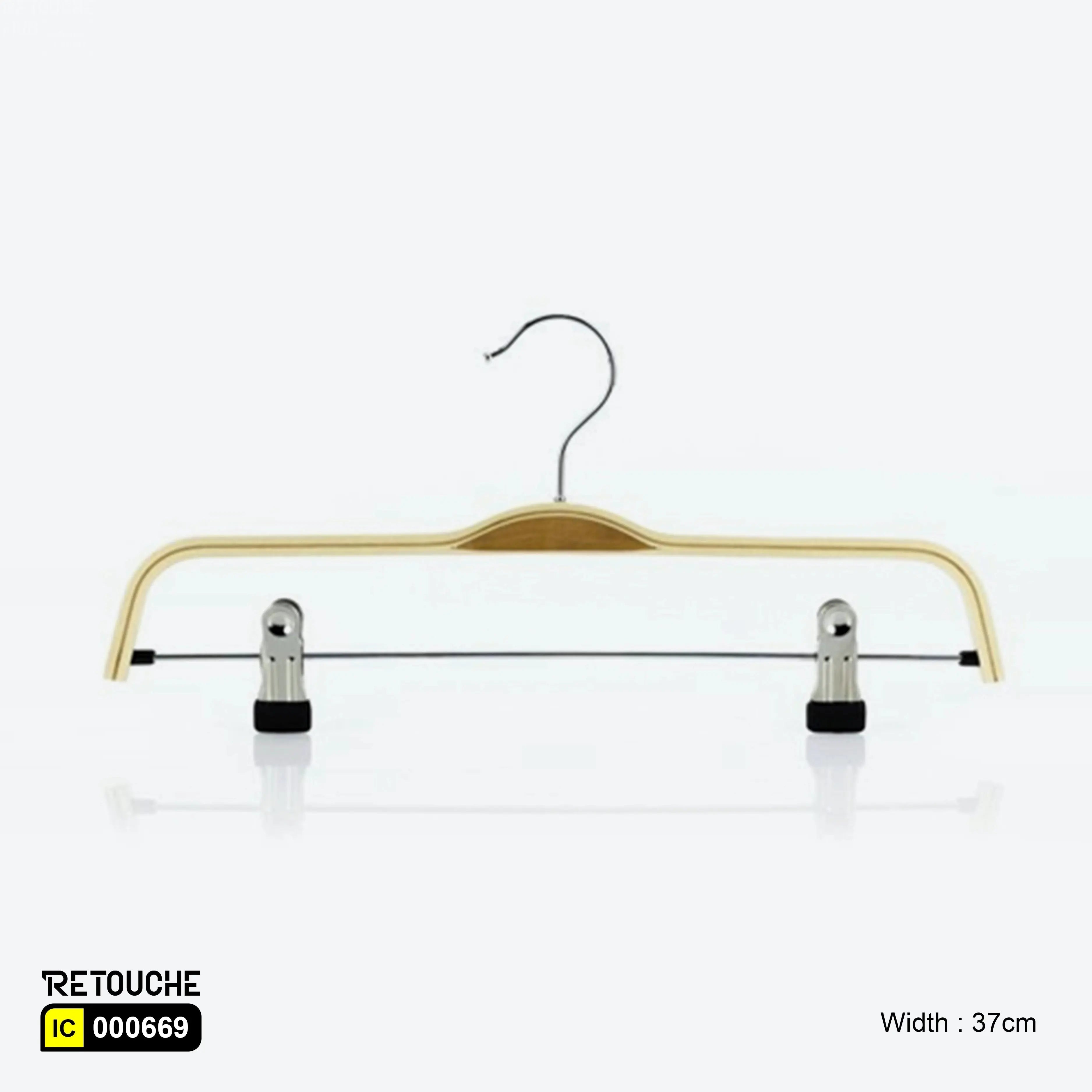 VENEER hanger with clip, 37 CM clothes hangers
Durable wooden hangers with clips, Space-saving closet hangers
Hangers for skirts and trousers, Premium hanger with clips
Elegant veneer hangers, Hangers for retail displays
Clip hangers for accessories, Closet organization hangers
