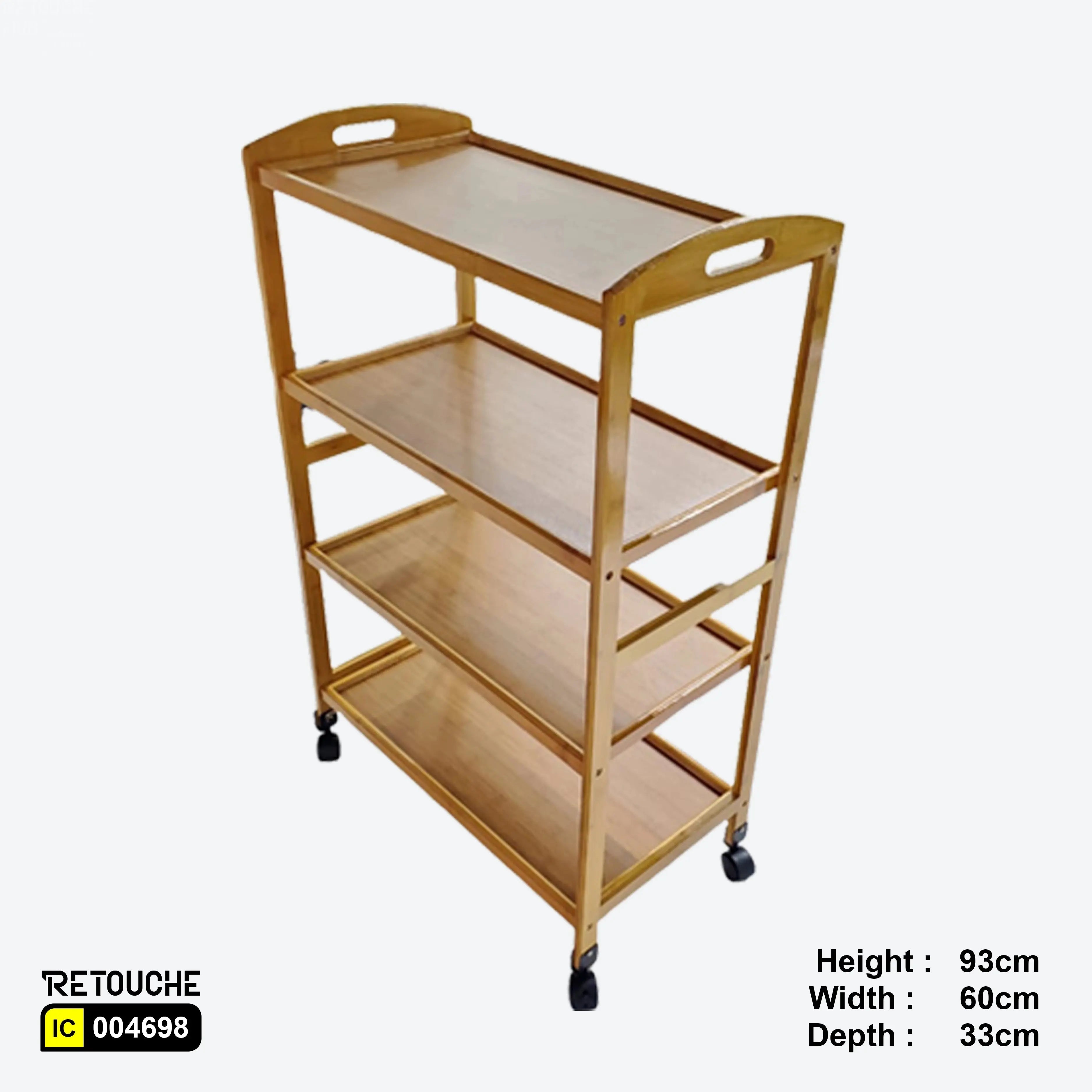 Wooden Tray Trolley Shelving Systems